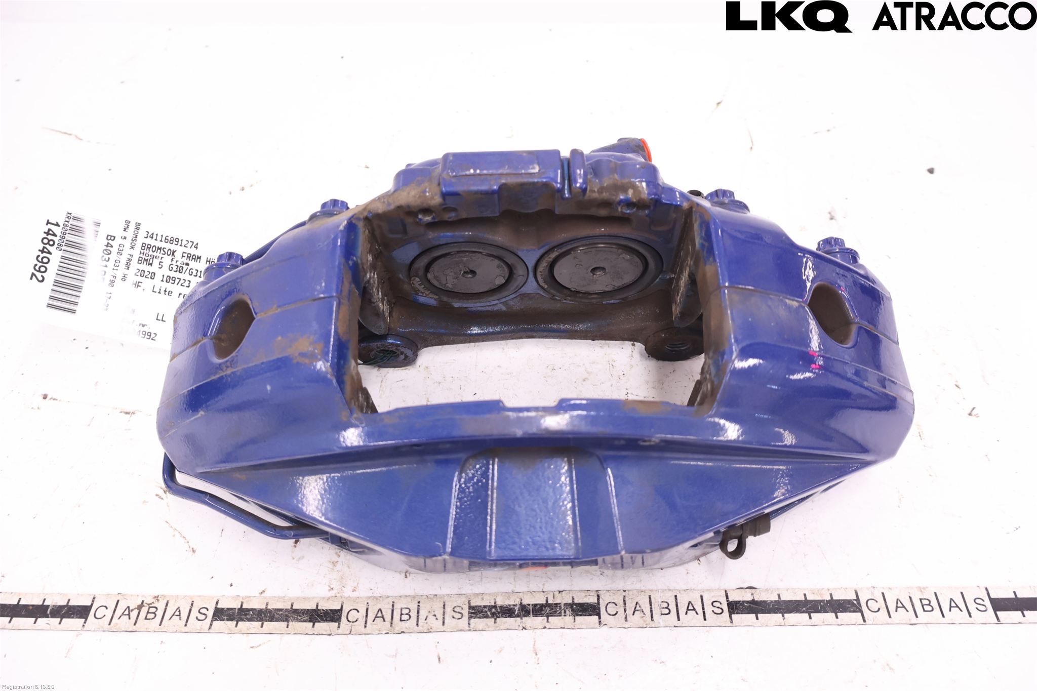 BMW 5 G30/G31/F90 17-23 Bremsecaliper Foran Høyre