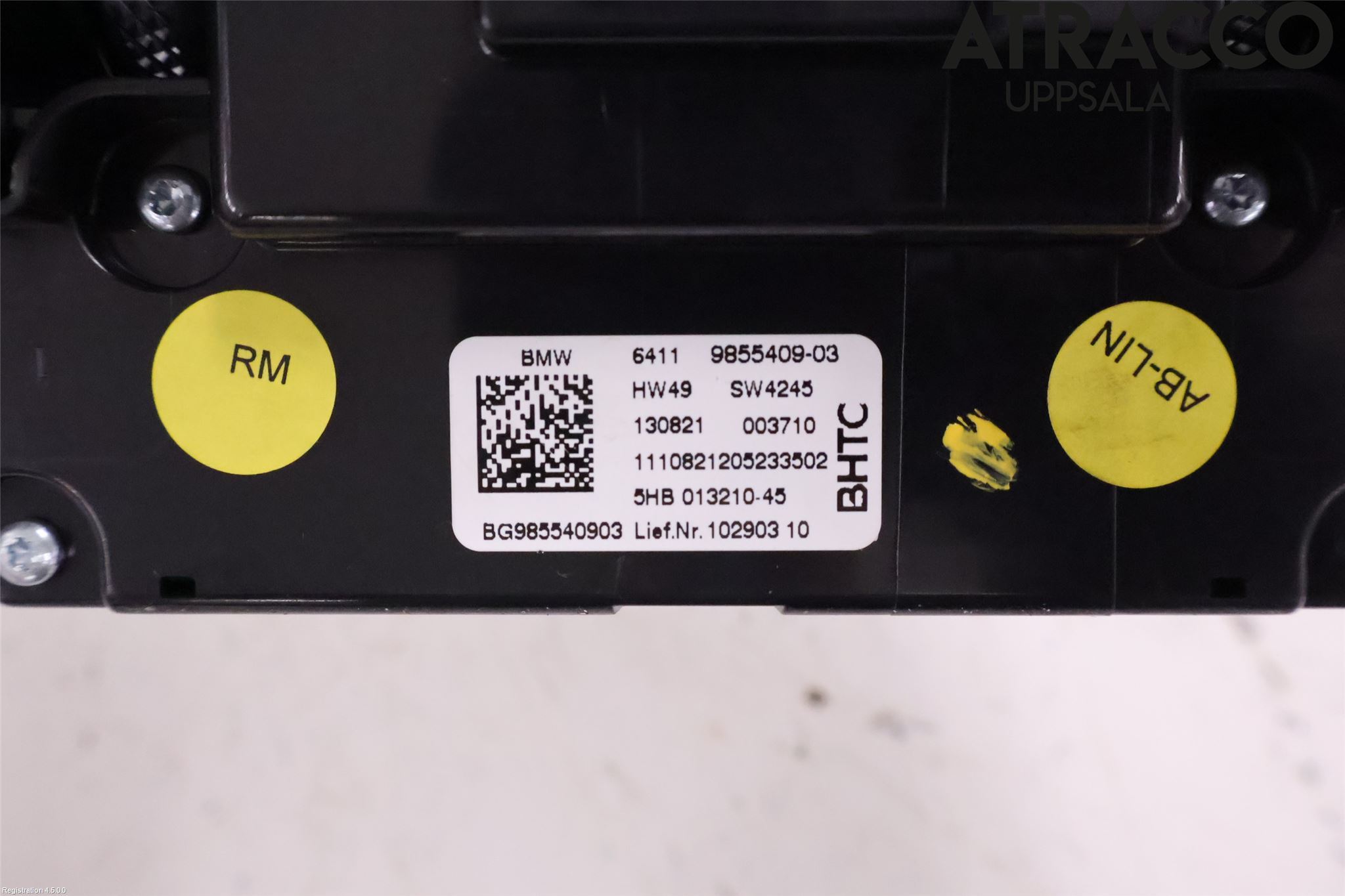 BMW X3 G01 18- Varme Ac Betjening-Display