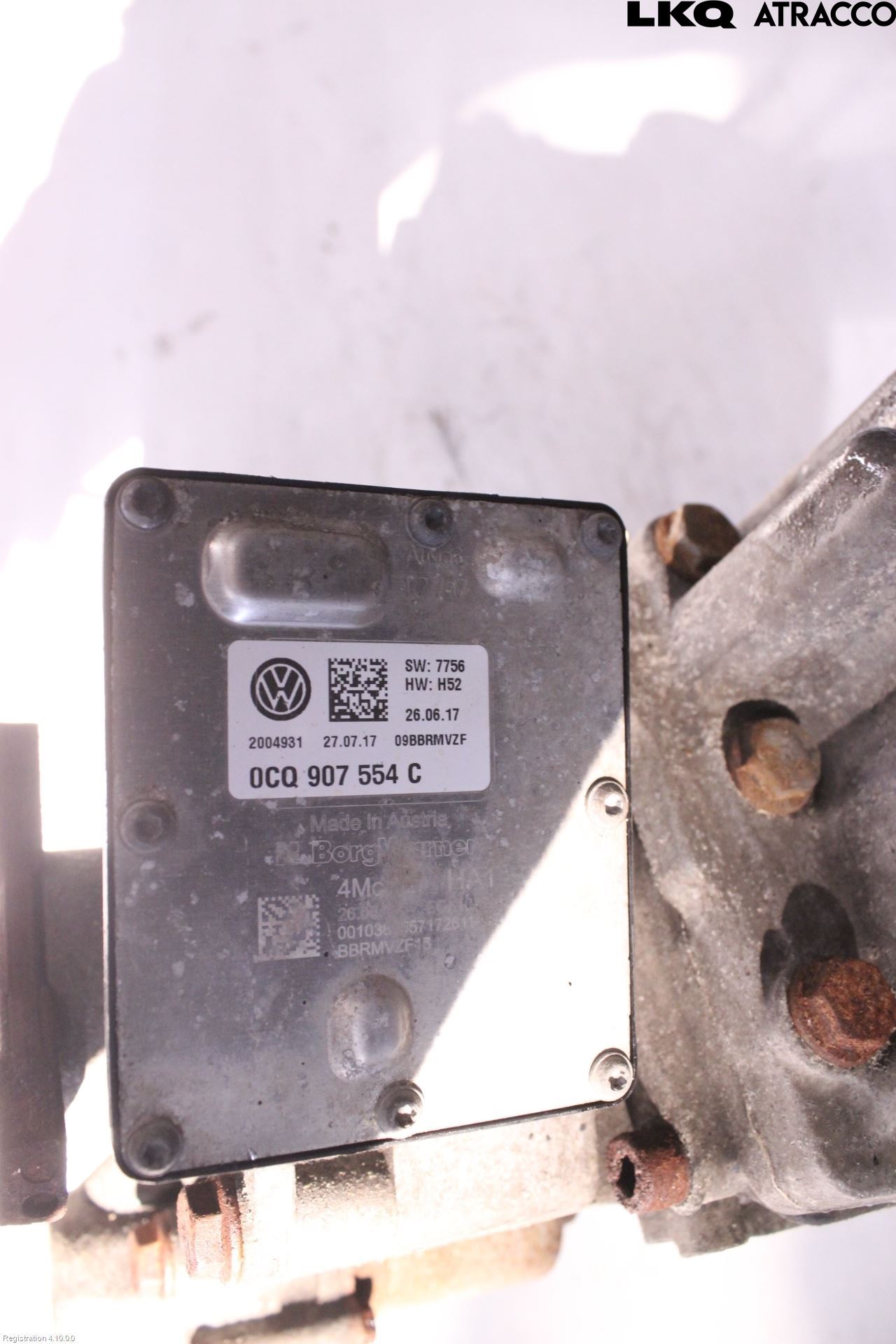 Audi A3/S3 8V 13-20 Bakaksel Kardang Bak -Diff