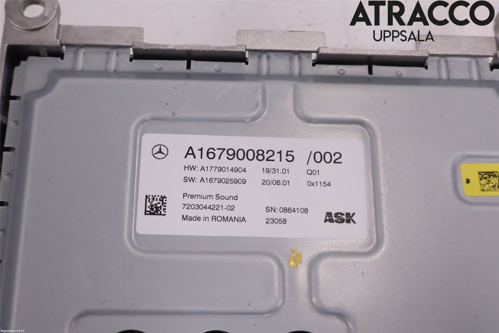 Mercedes-Benz MB CLA-KLASS (C118/X118) 19- Stereo Forsterker