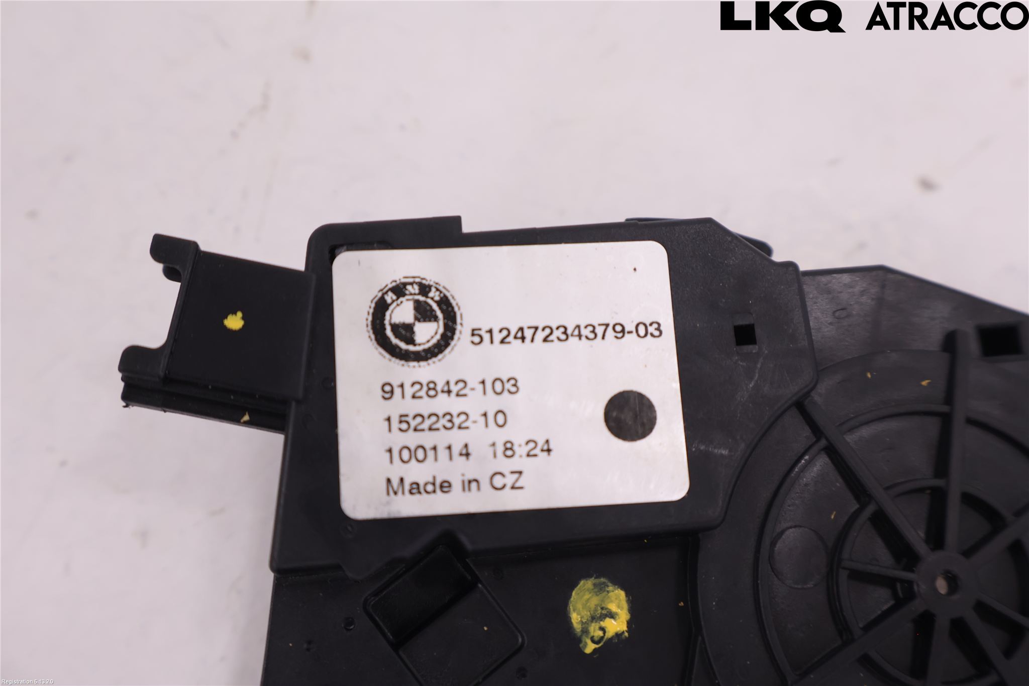 BMW X5 E70 07-13 Bakluke-Lokk Låsekasse