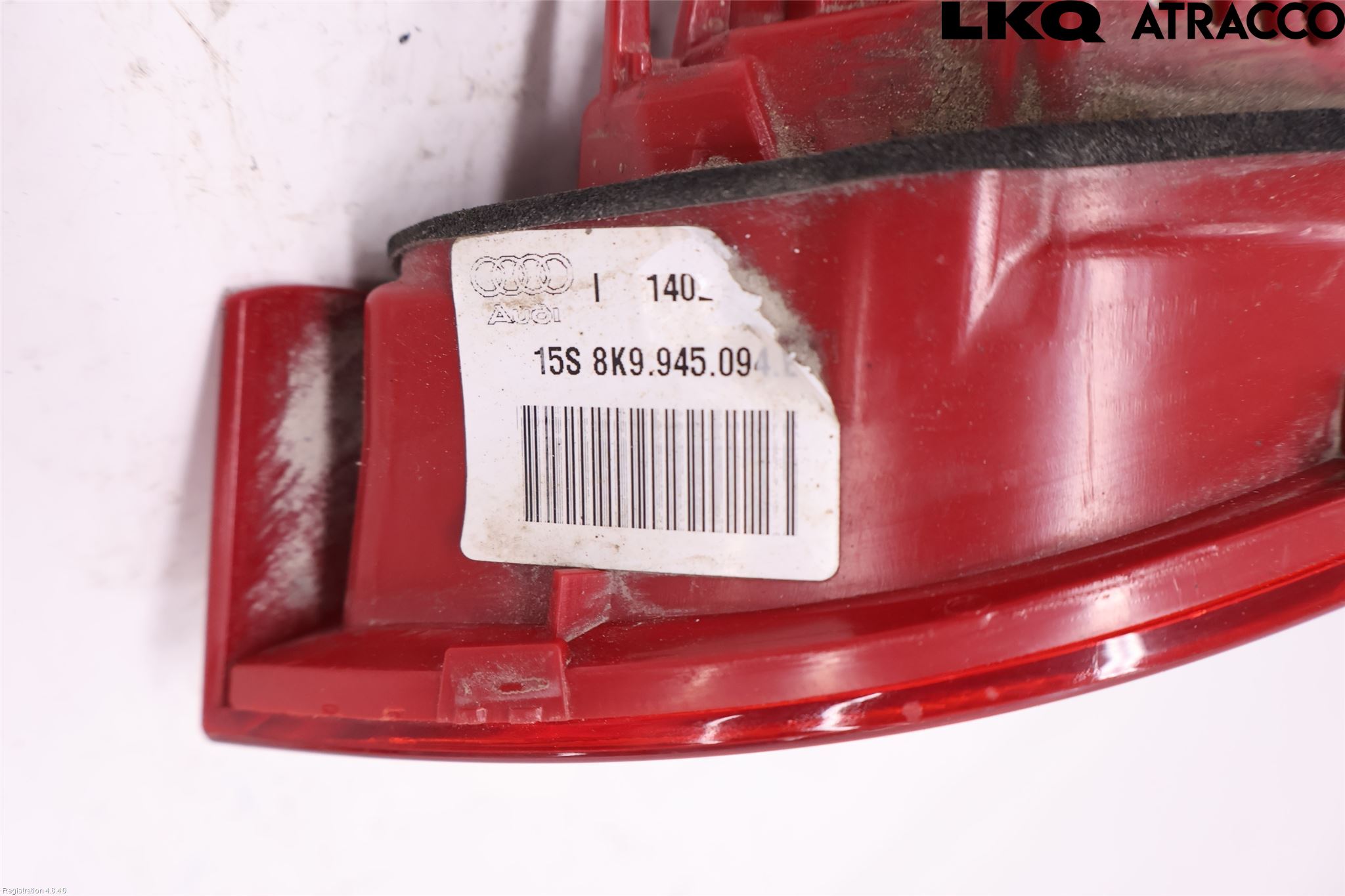 Audi A4 12-15 Baklykt Høyre  På Luke(Indre)