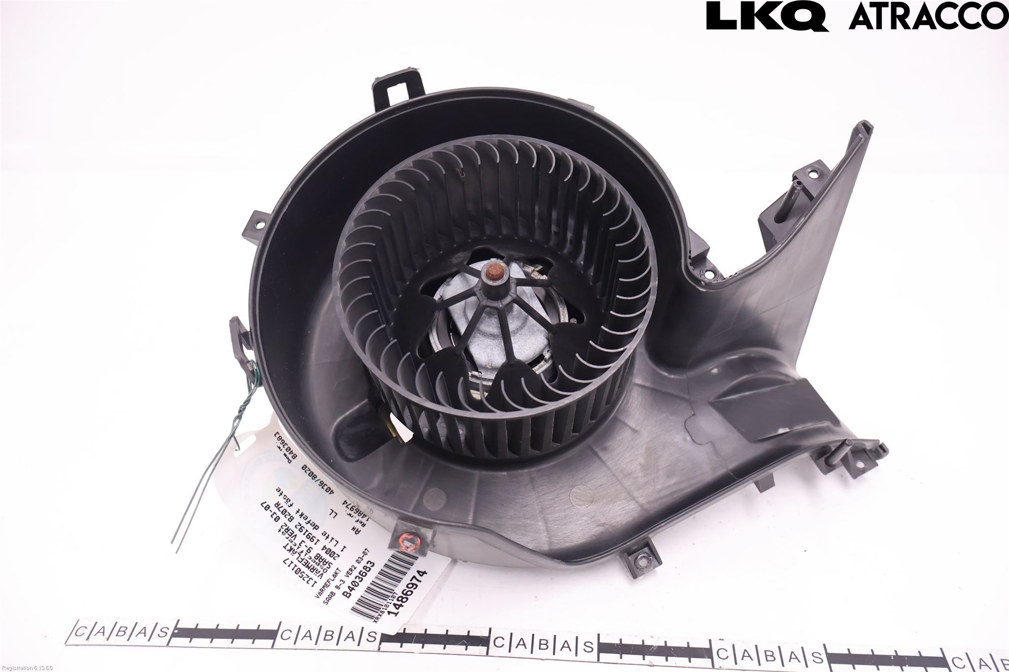 Saab 9-3 VER 2 Varmeapparat Viftemotor
