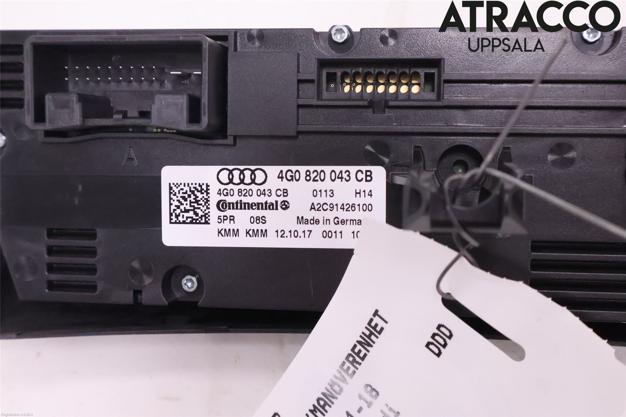Audi A6/S6 4G 11-18 Varme Ac Betjening-Display