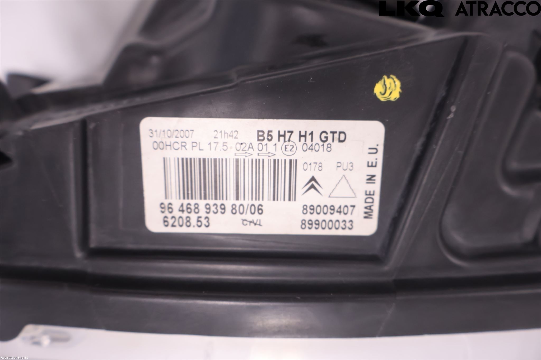 Citroen C4 I   05-10 Frontlykt Venstre