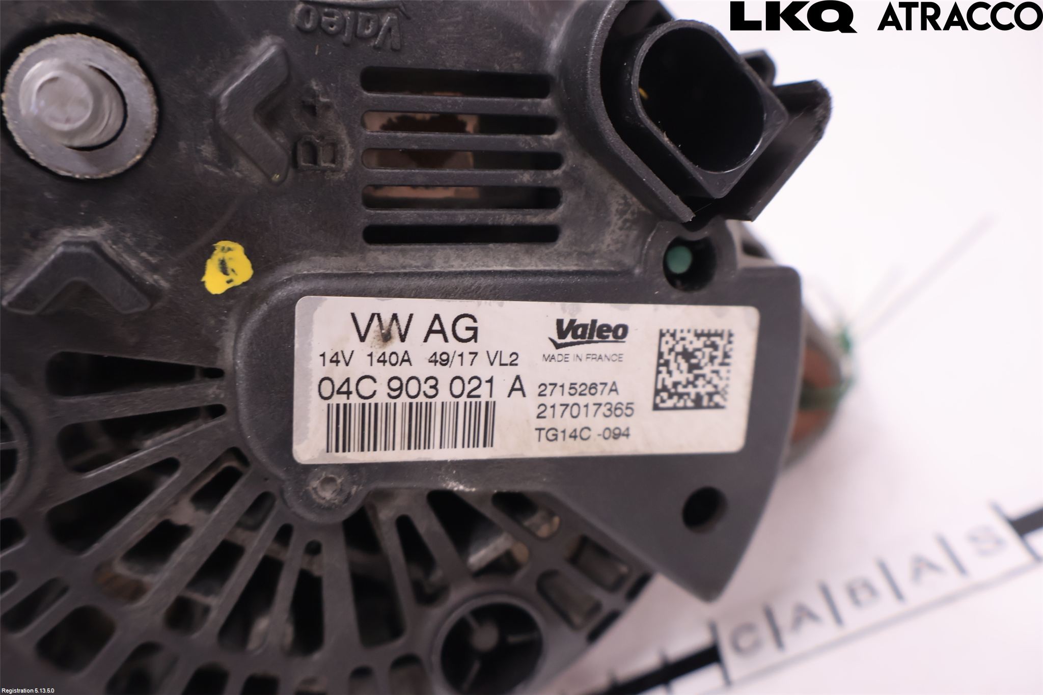 Volkswagen VW GOLF / E-GOLF VII 13-20 Dynamo