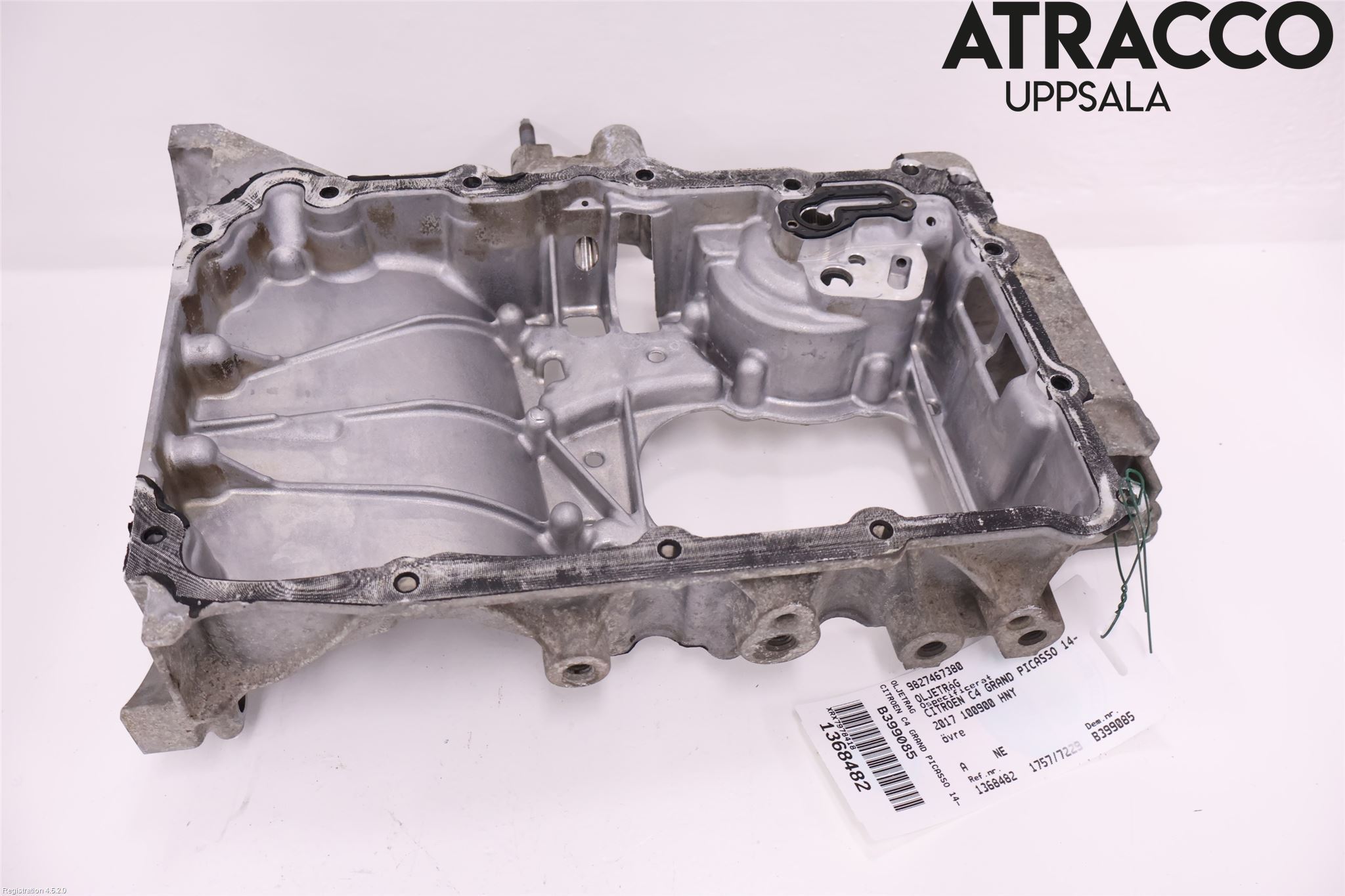 Citroen C4 GRAND PICASSO 14-18 Bunnpanne