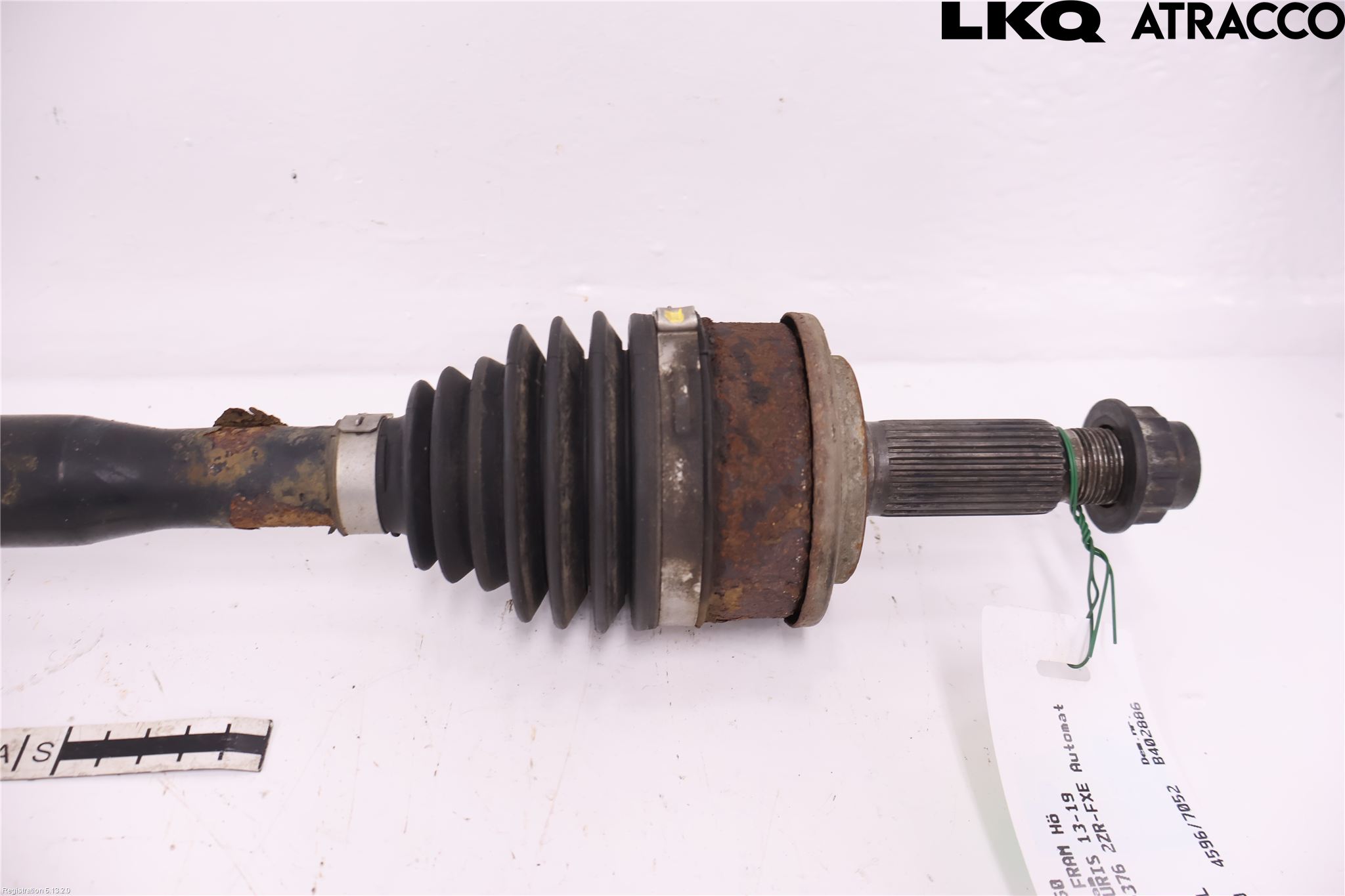 Toyota AURIS 13-19 Drivaksel Foran Kompl Høyre