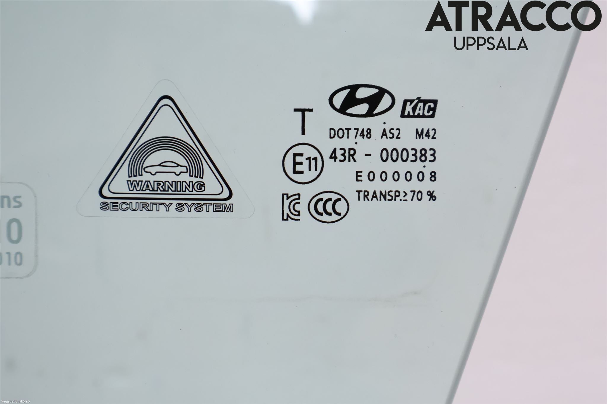 Hyundai IONIQ AE 17-22 Dørrute Foran Venstre 4 Dørs