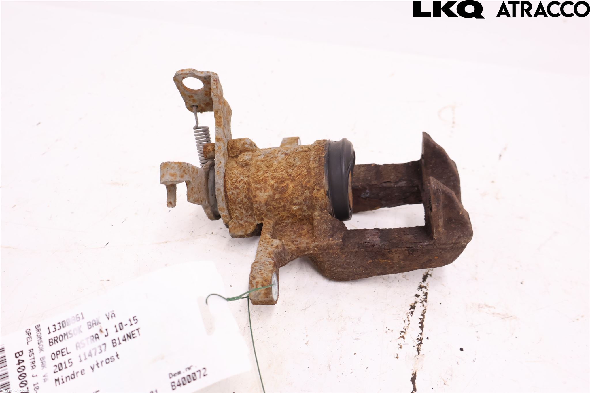 Opel ASTRA J 10-15 Bremsecaliper Bak Venstre