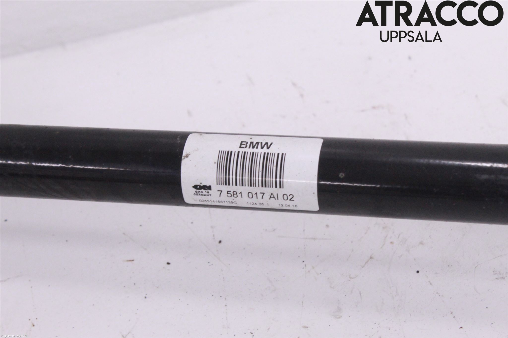BMW 5 F10/F11/F18 09-17 Drivaksel Bak Kompl Venstre