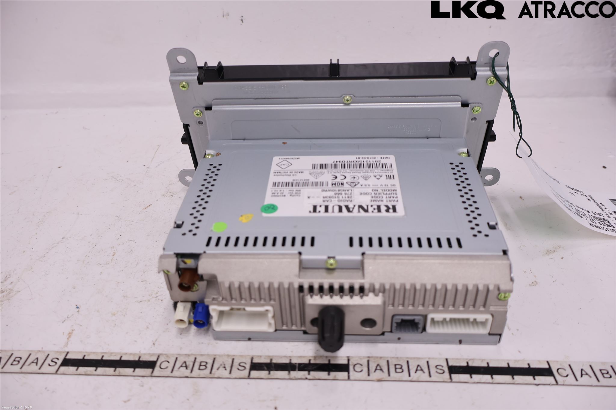 Renault CLIO IV 16-19 Stereo Radio Med Cd