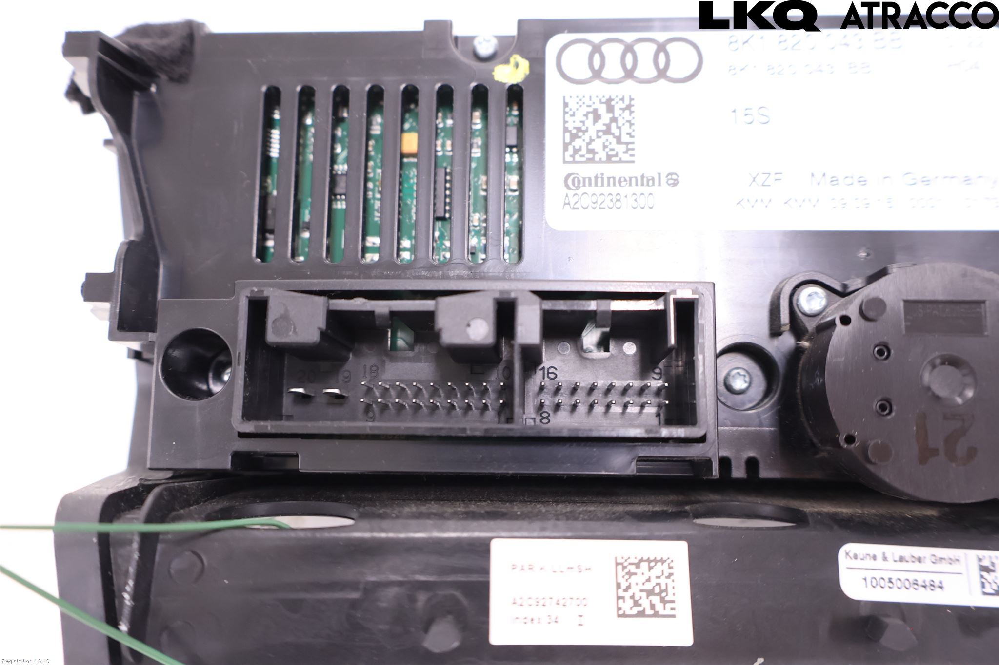 Audi A5 07-16 Varme Ac Betjening-Display