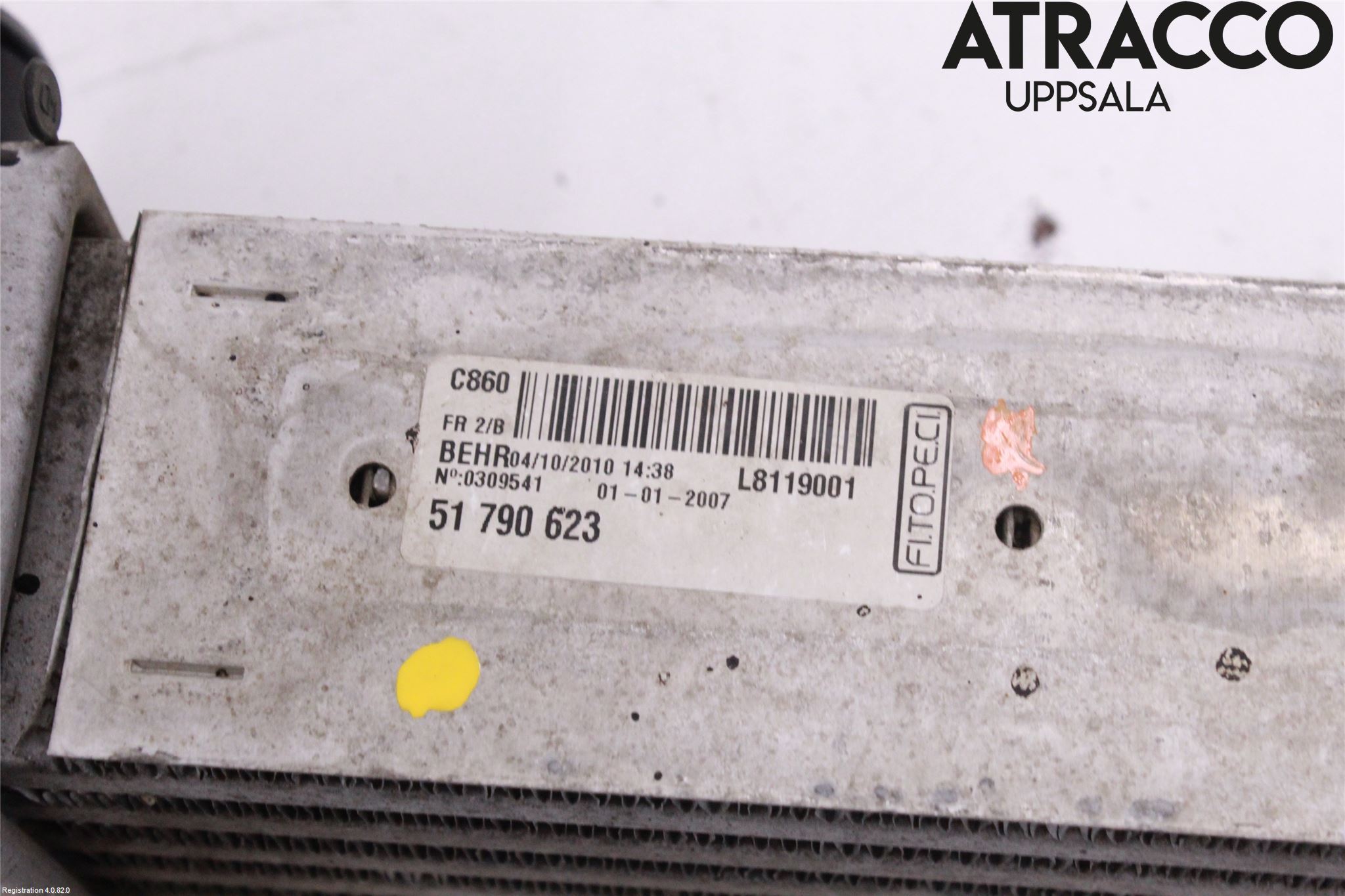 Fiat FIORINO Intercooler Radiator