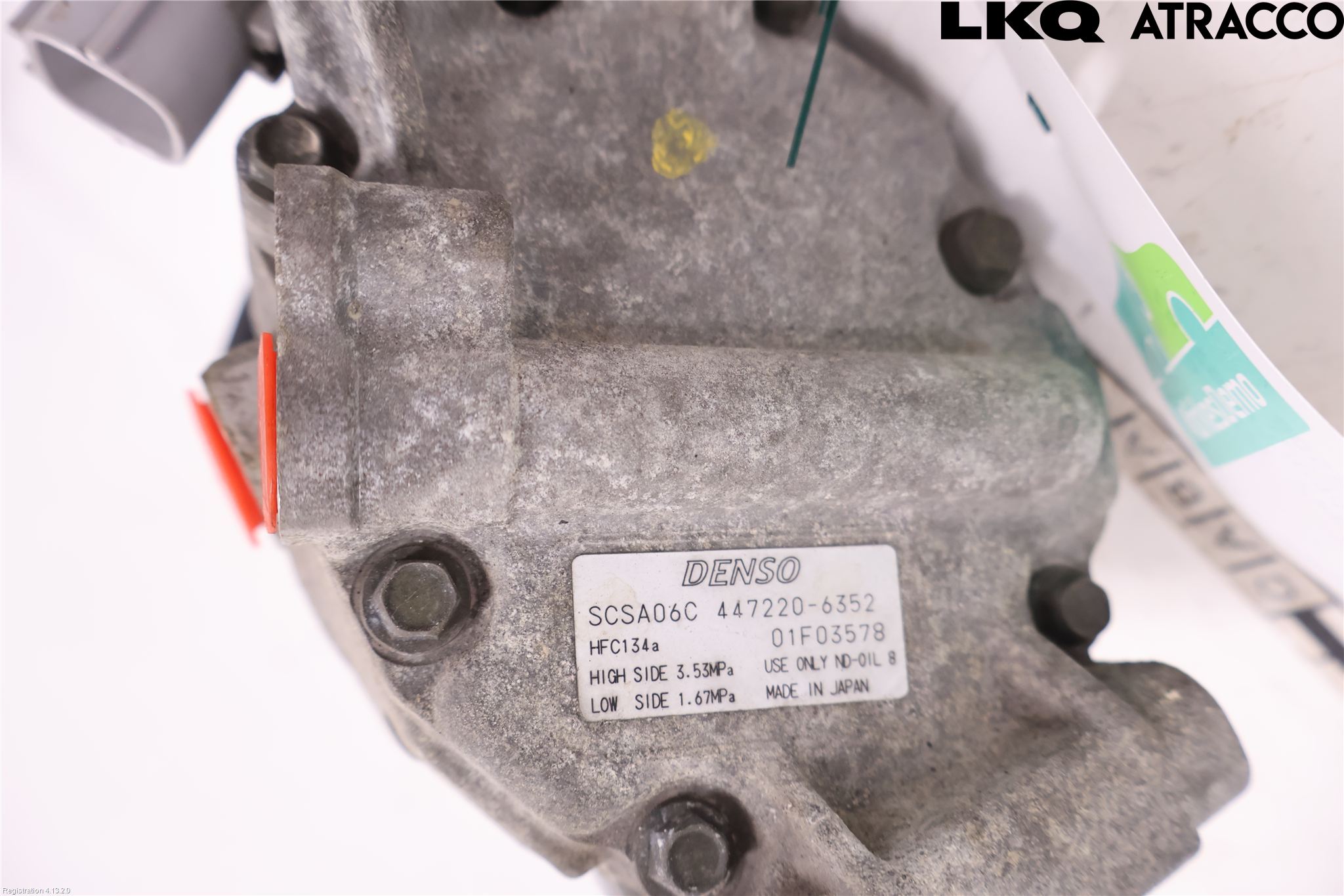 Toyota COROLLA 02-07 Varme Ac Kompressor