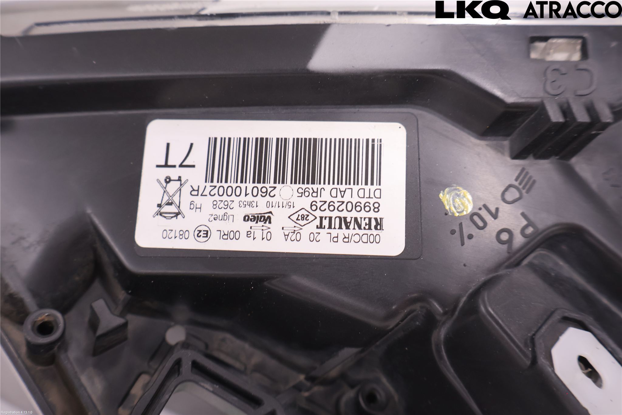 Renault SCÉNIC III / GRAND SCÉNIC 09-16 Frontlykt Høyre