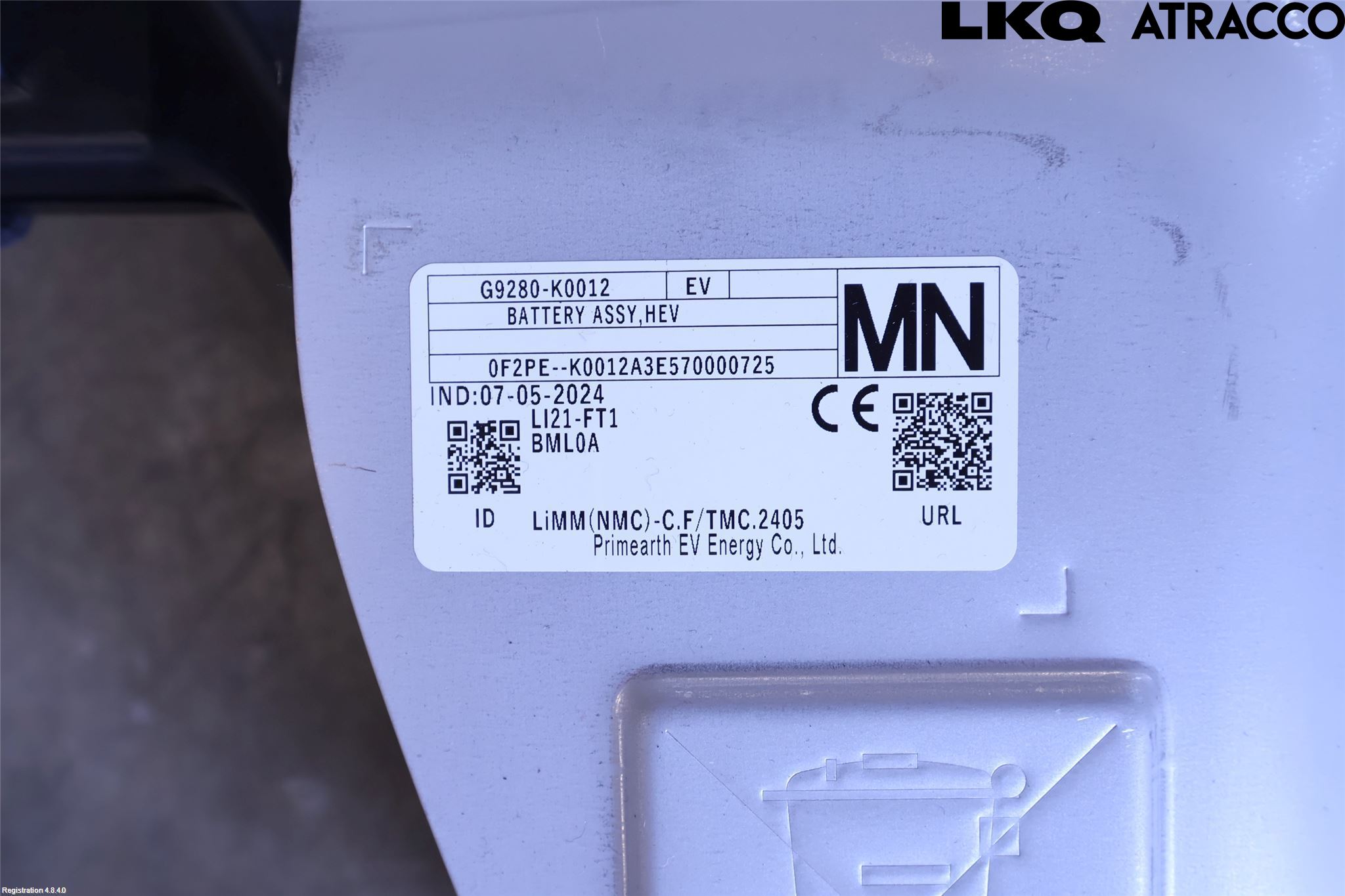 Toyota YARIS XP21 20- Hybrid Batteri