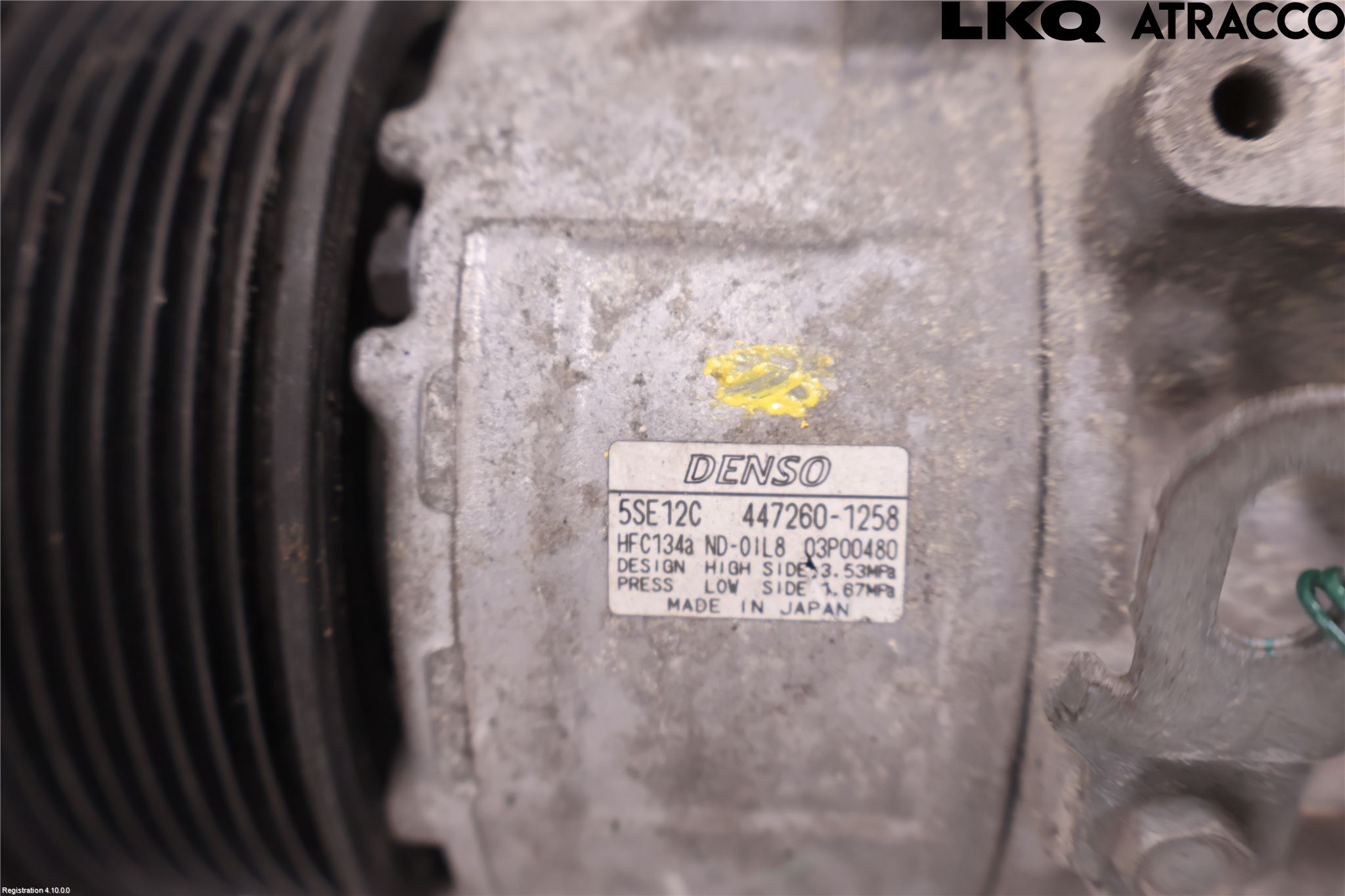 Toyota RAV 4 06-12 Varme Ac Kompressor