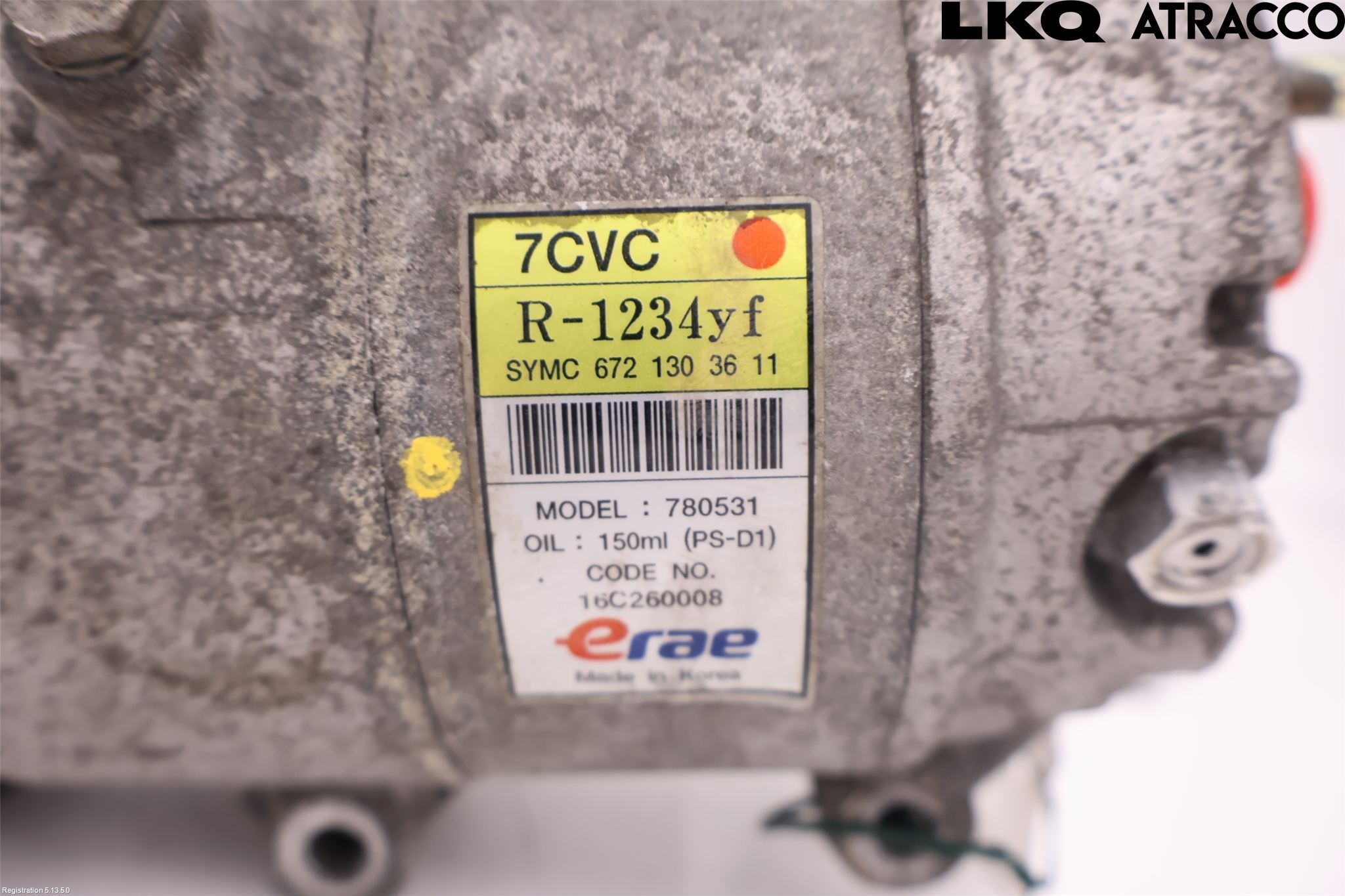 SsangYong SSANG YONG KORANDO Varme Ac Kompressor