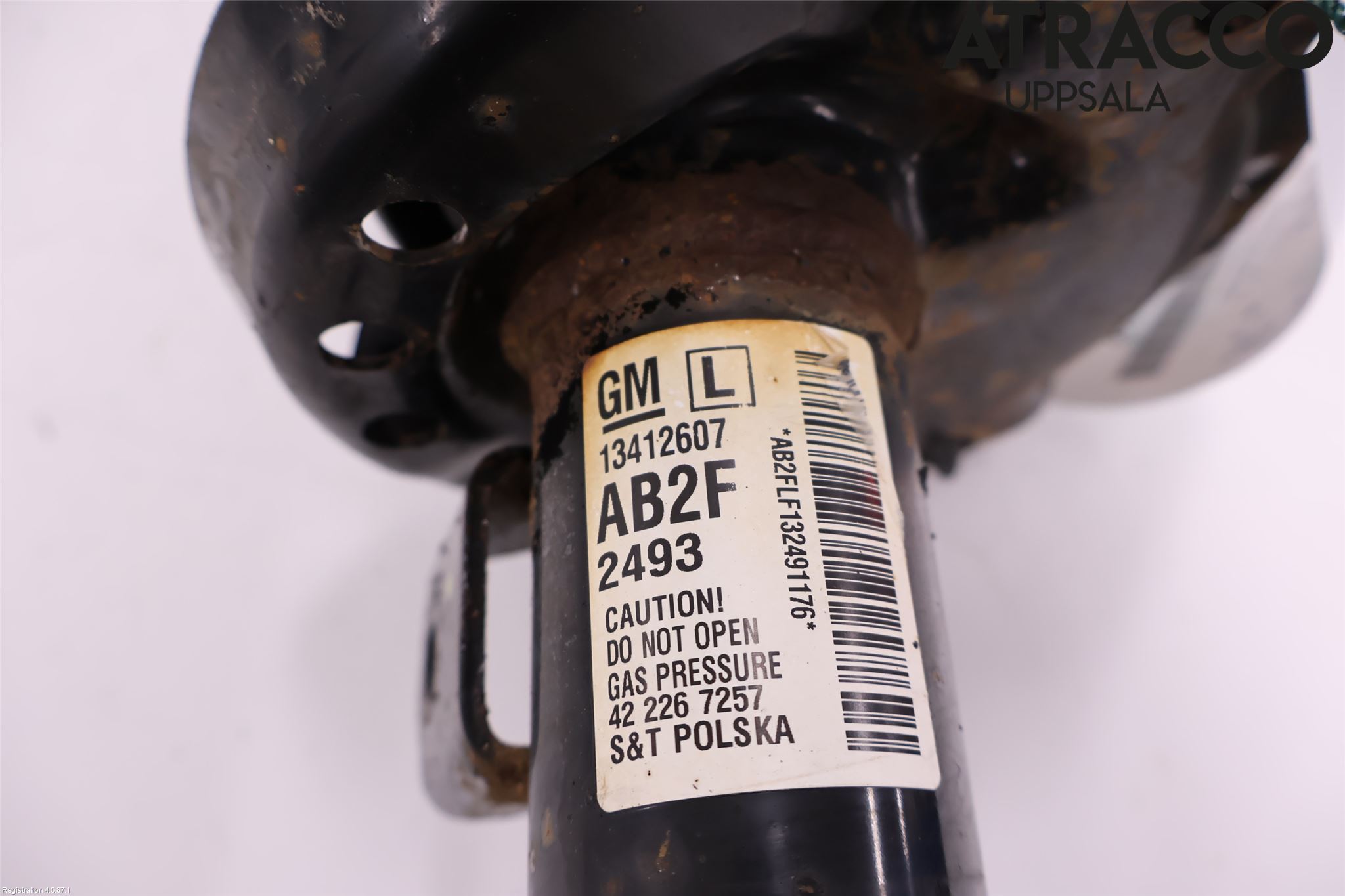 Opel ASTRA J 10-15 Fjærbein Foran Venstre