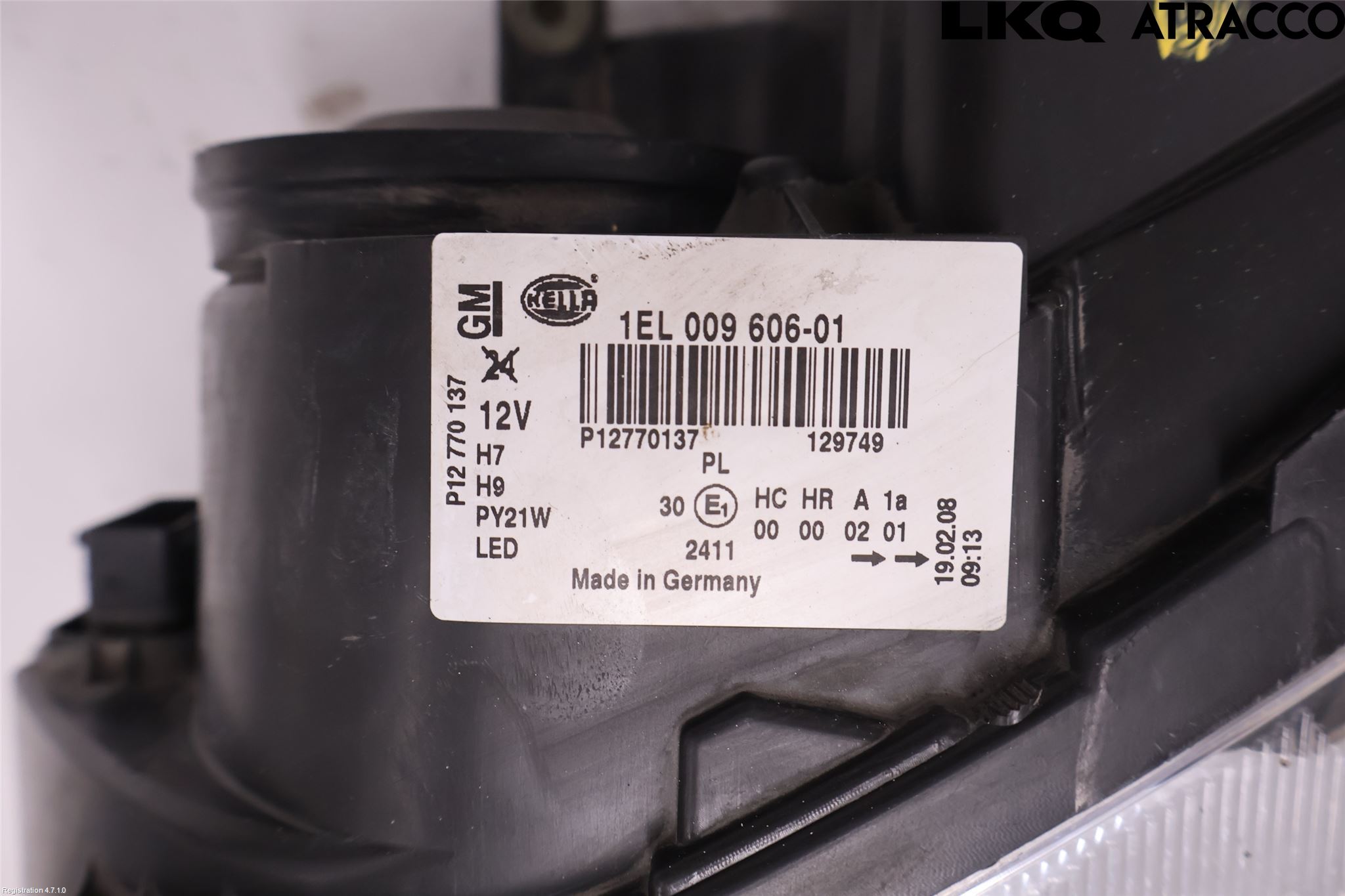 Saab 9-3 VER2/VER3 08-15 Frontlykt Venstre