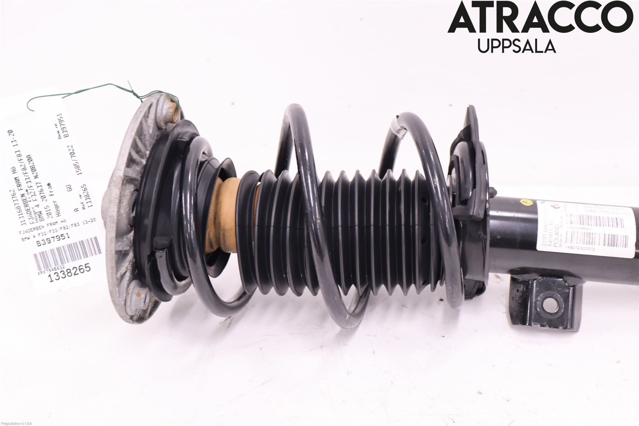 BMW 4 F32/F33/F82/F83 13-20 Fjærbein Foran Høyre