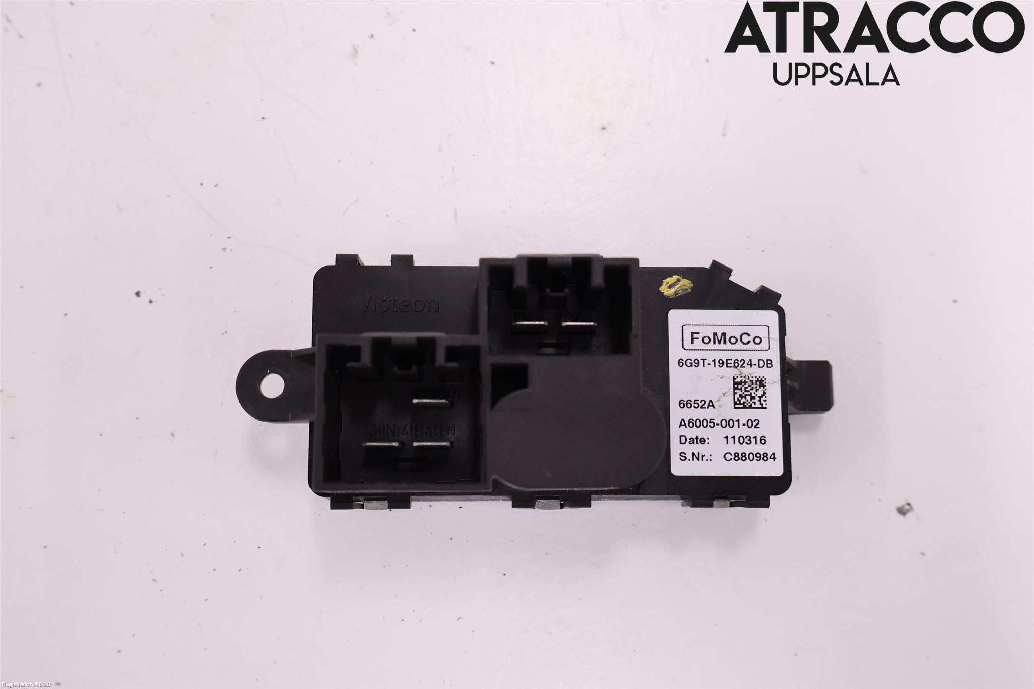 Ford MONDEO 07-15 Varmeapparat Viftemotstand
