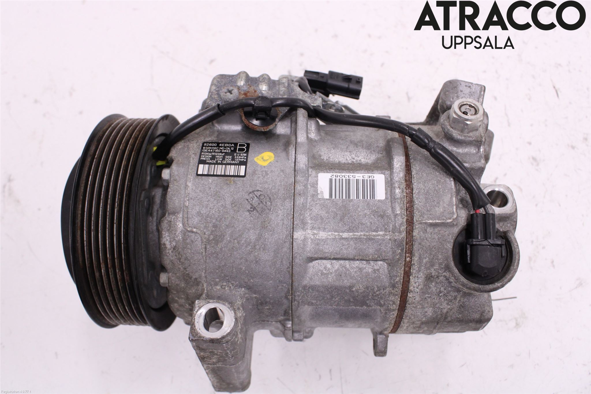 Nissan QASHQAI 17-21 Varme Ac Kompressor