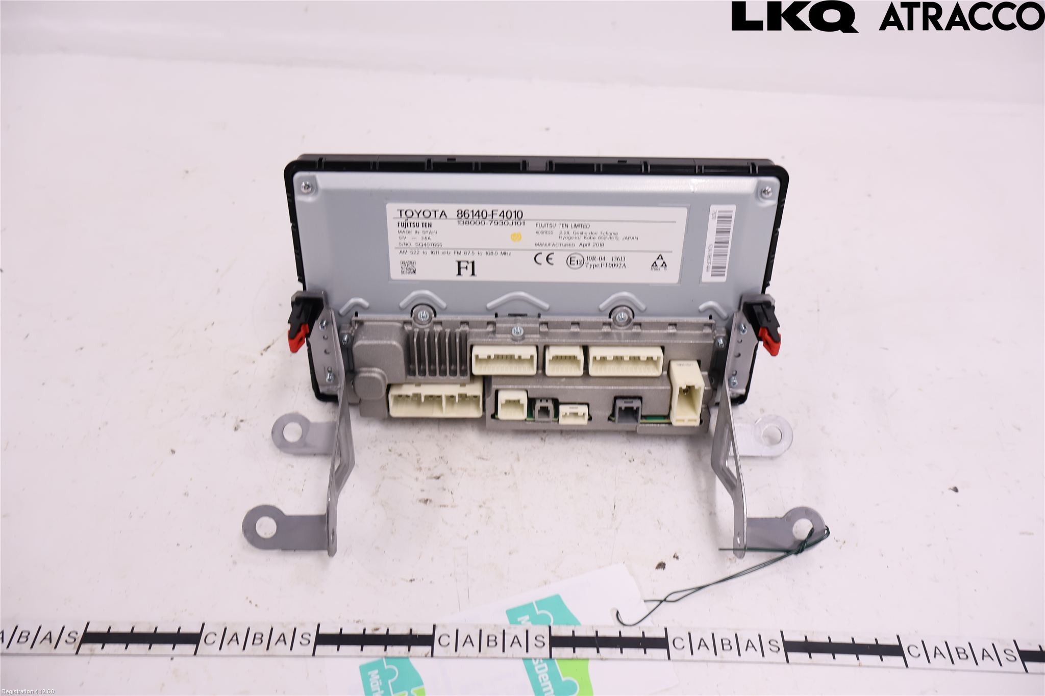 Toyota C-HR 16-23 Multifunktionsdisplay