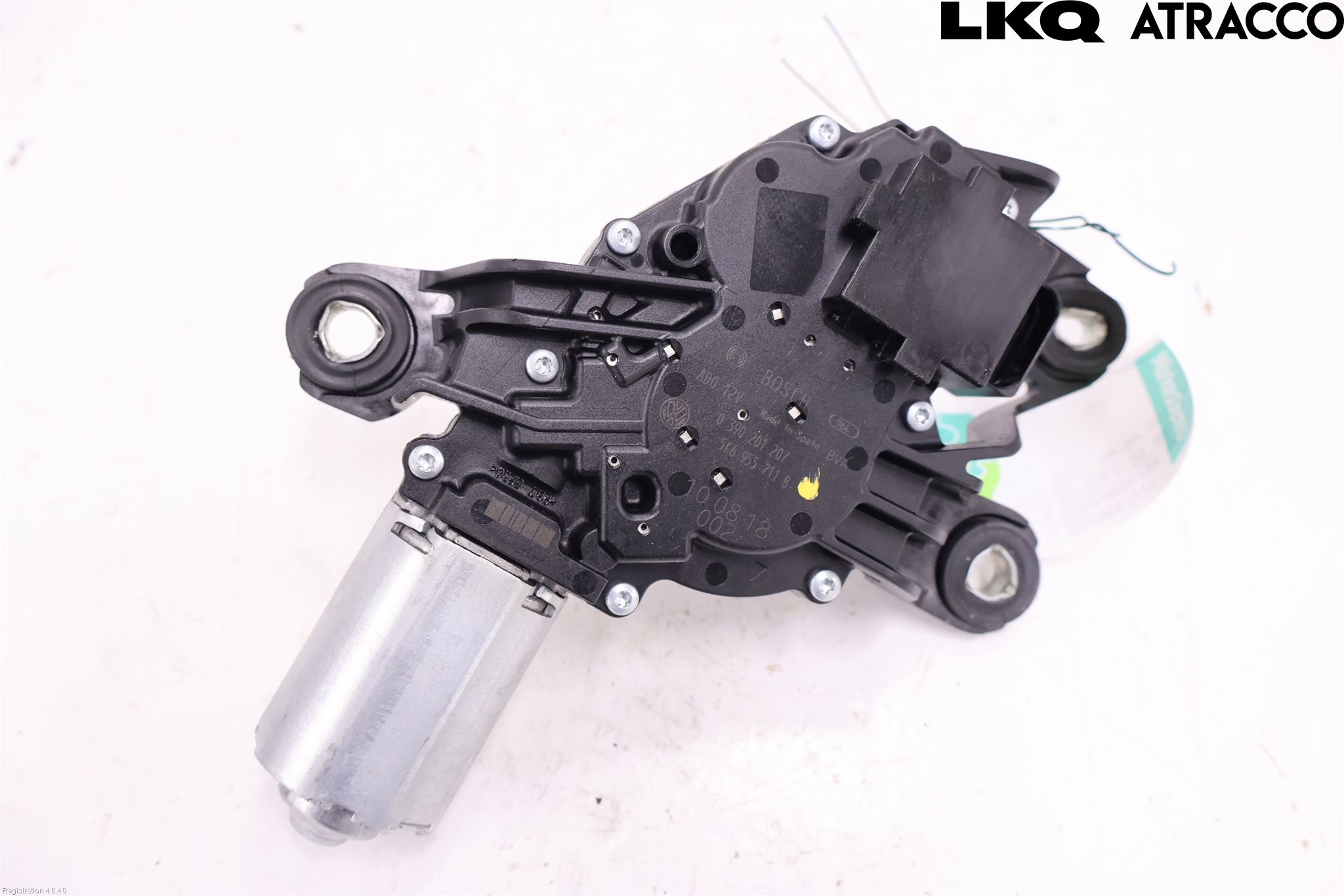 Volkswagen VW GOLF VI 09-13 Viskermotor Bakluke
