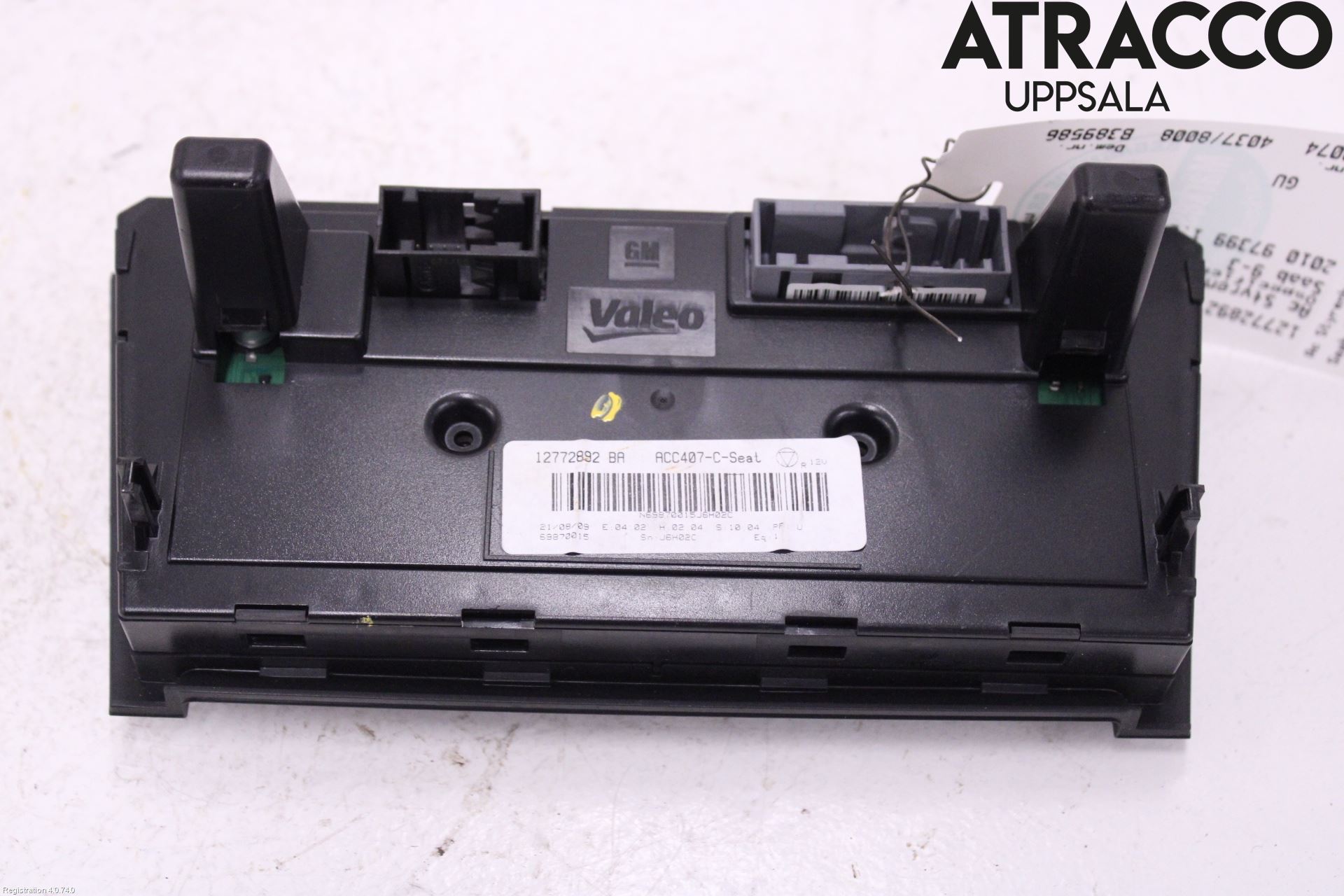 Saab 9-3 VER2/VER3 08-15 Varme Ac Betjening-Display