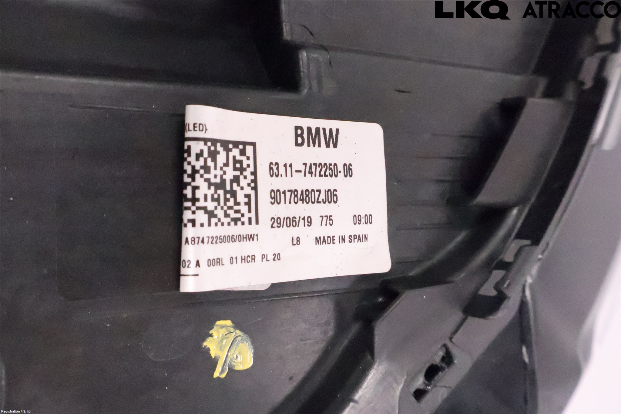 BMW X1 F48 15-22 Frontlykt Høyre