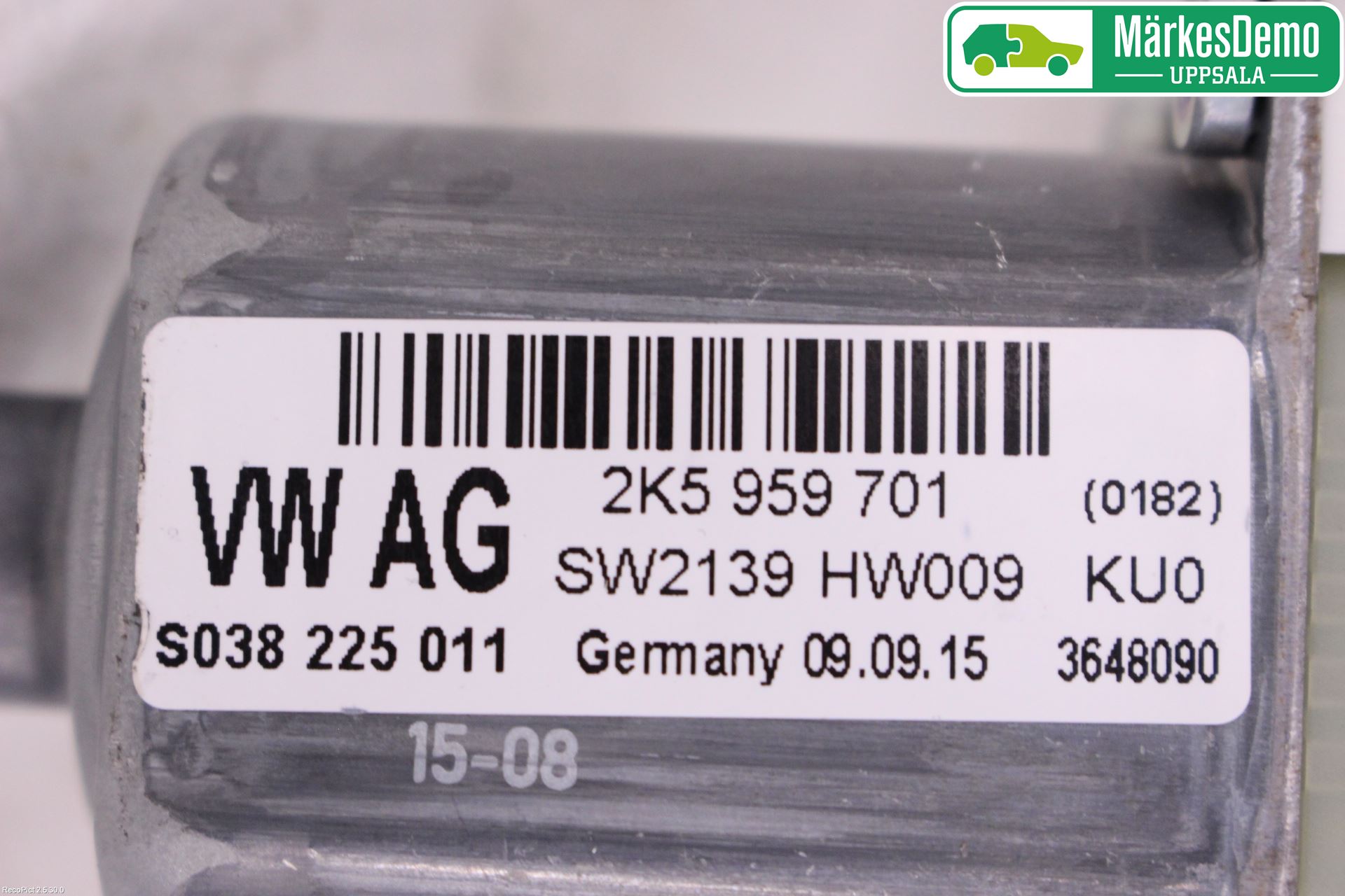 Volkswagen VW CADDY 16-20 Vindusheis El Komp