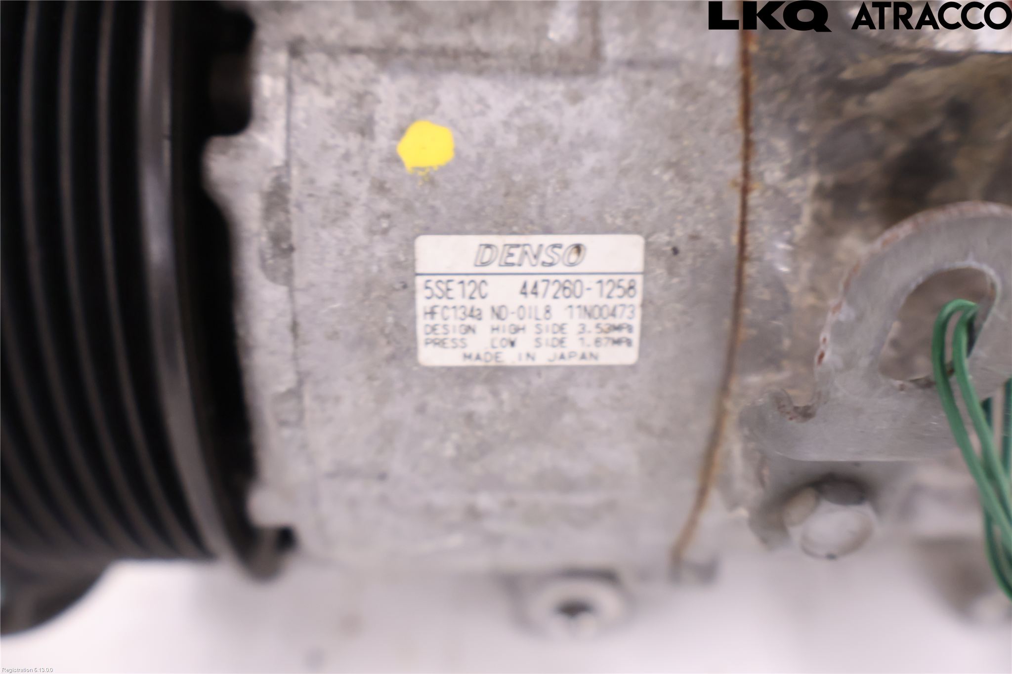 Toyota RAV 4 06-12 Varme Ac Kompressor