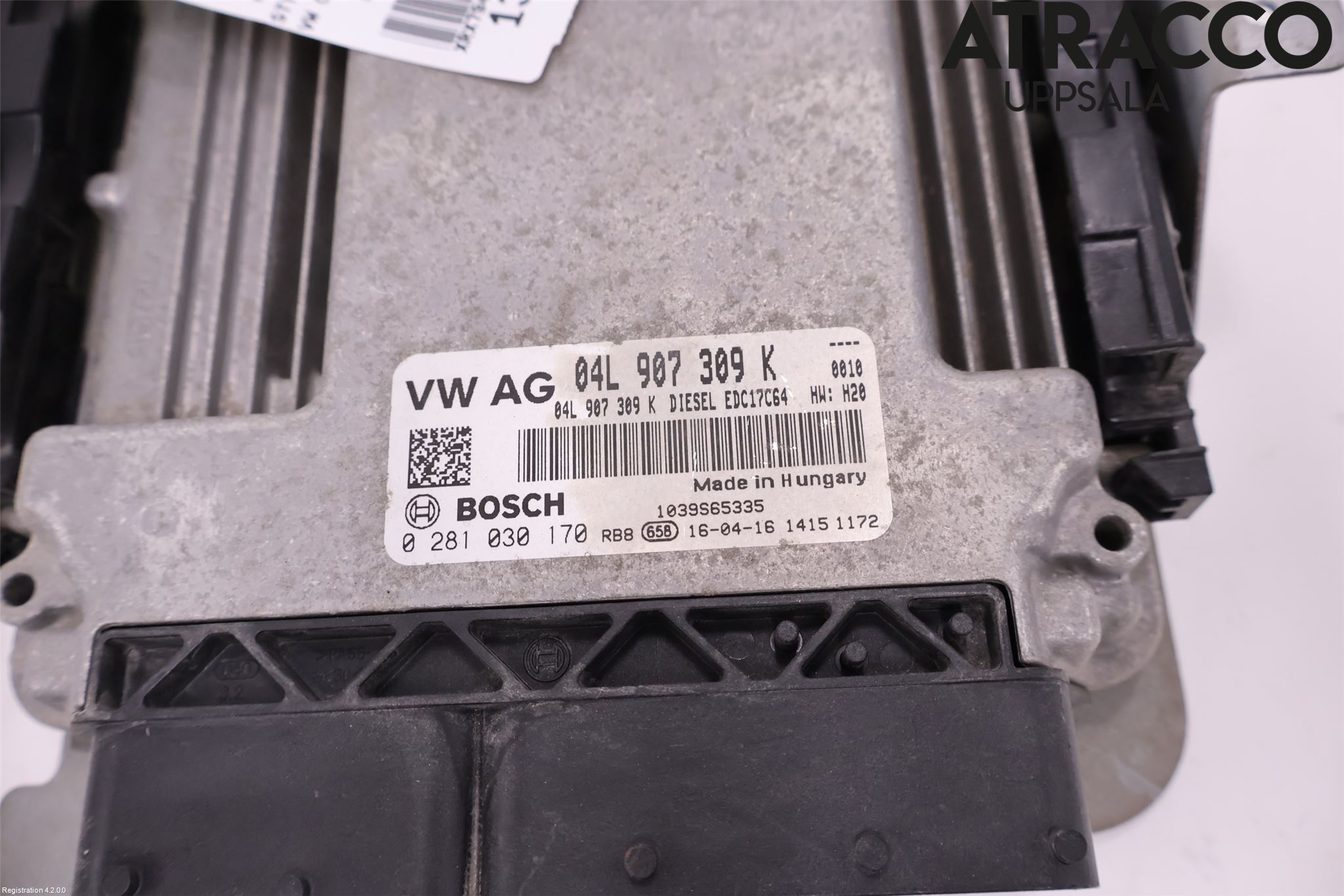 Volkswagen VW CADDY 16-20 Styreenhet Dieselpumpe