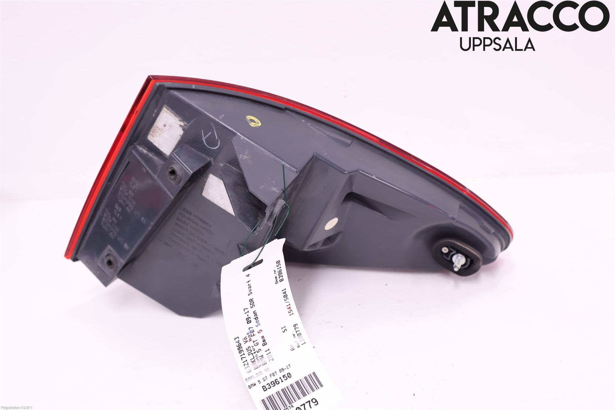 BMW 5 GT F07 09-17 Baklykt Venstre