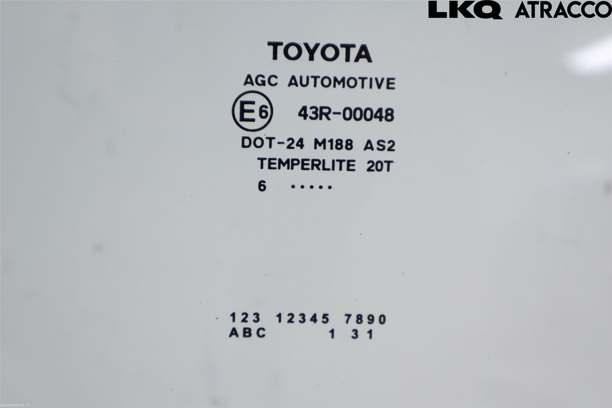 Toyota YARIS XP130 15-20 Dørrute Bak Venstre 4Dørs