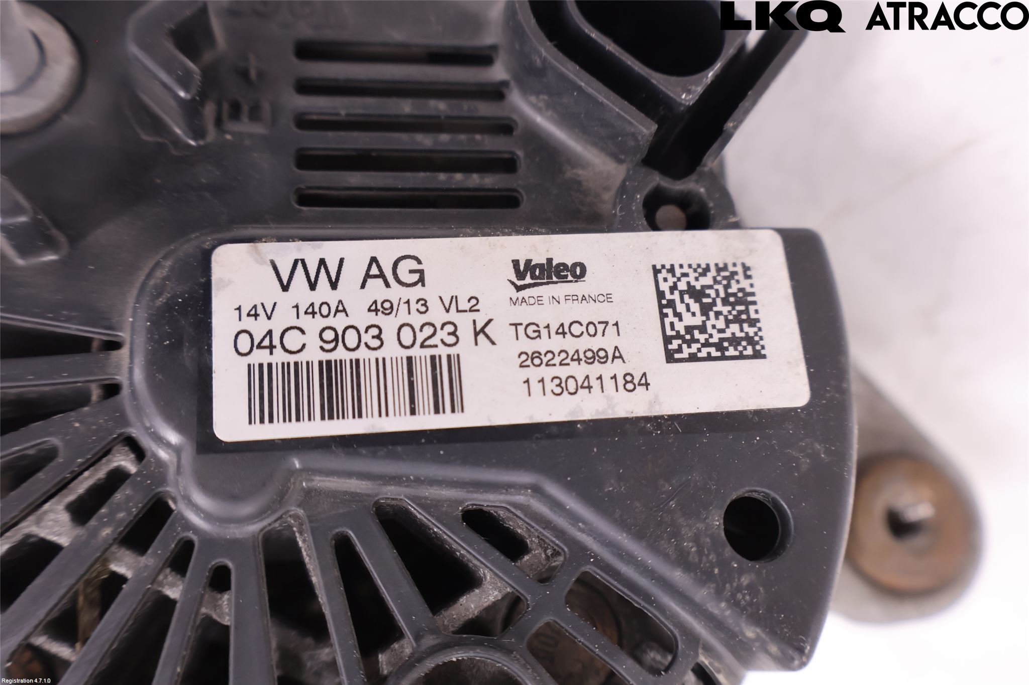 Volkswagen VW GOLF / E-GOLF VII 13-20 Dynamo