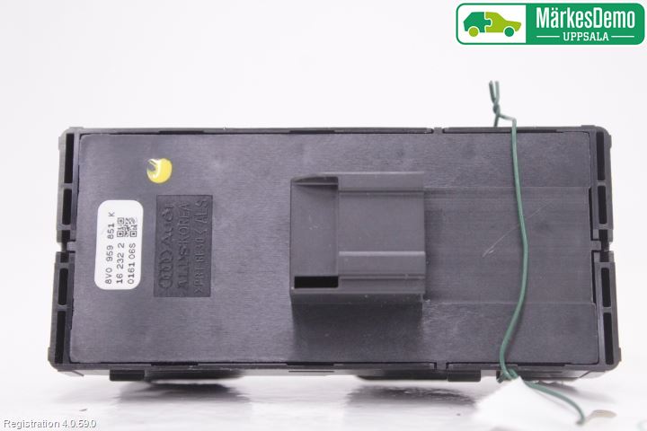 Audi A3/S3 8V 13-20 Bryter Vindusheis