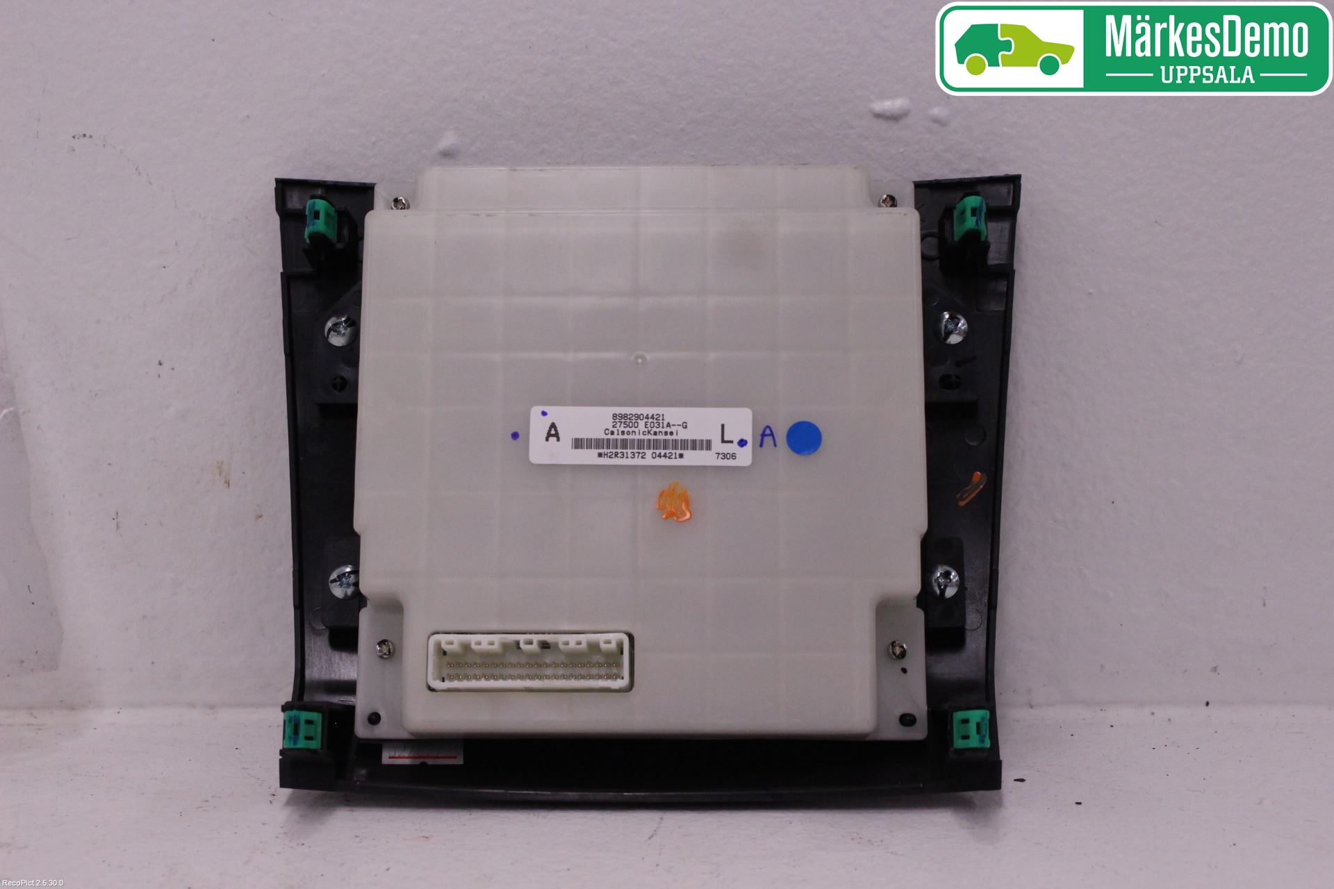 Isuzu D-MAX Varme Ac Betjening-Display