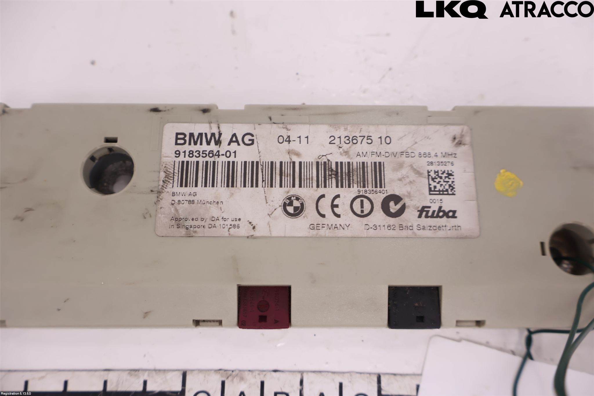 BMW 5 E60/61 Sed/Tou 02-10 Stereo Antenneforsterker