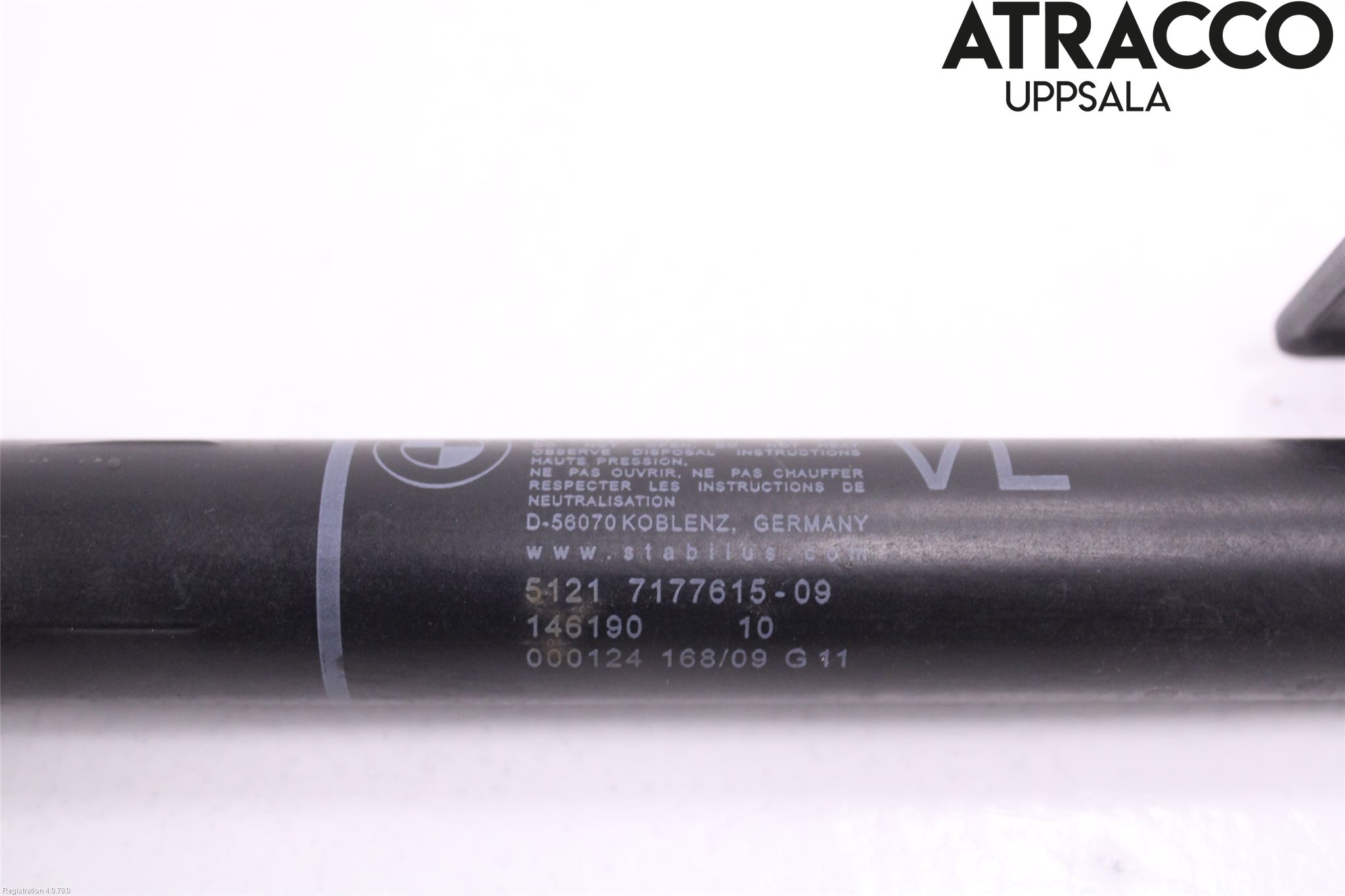 BMW 7 F01/02/03/04 09-15 Gassfjær Annet