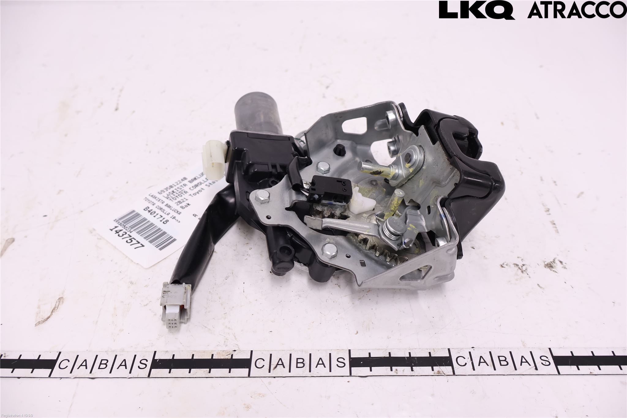 Toyota COROLLA 19- Bakluke-Lokk Låsekasse