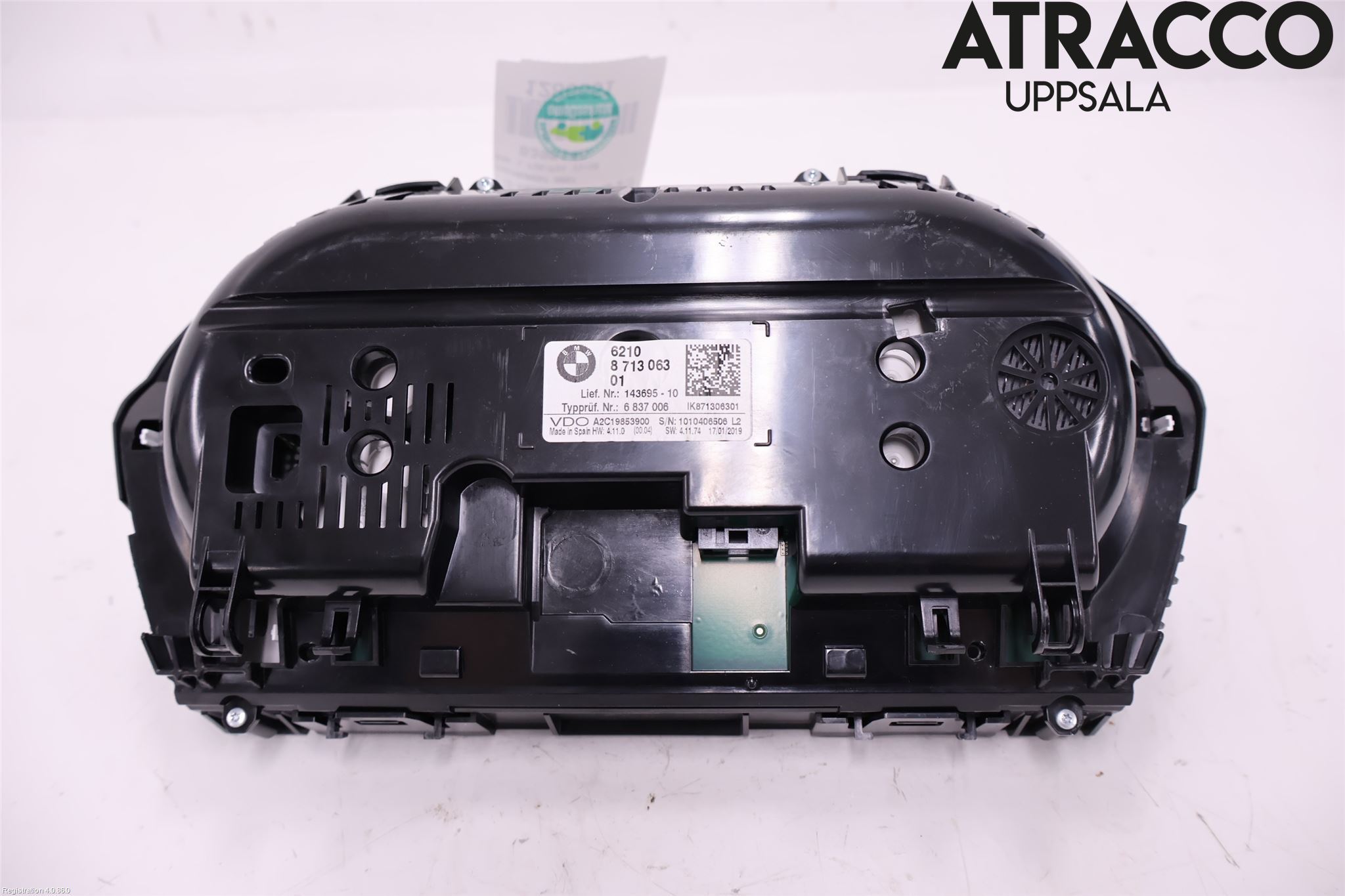 BMW 1 F20/F21 11-19 Instr Speedometer