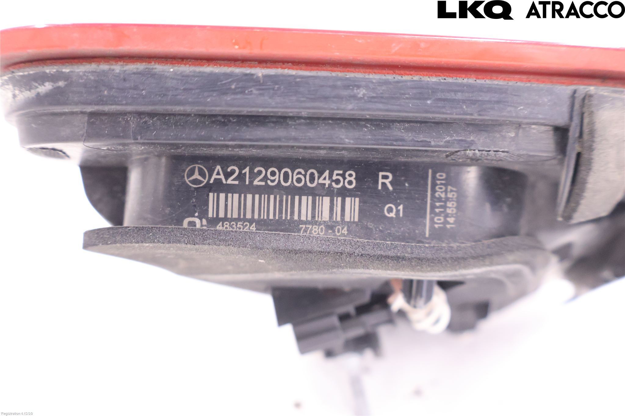 Mercedes-Benz MB E-KLASS (W212) 09-16 Baklykt Høyre  På Luke(Indre)