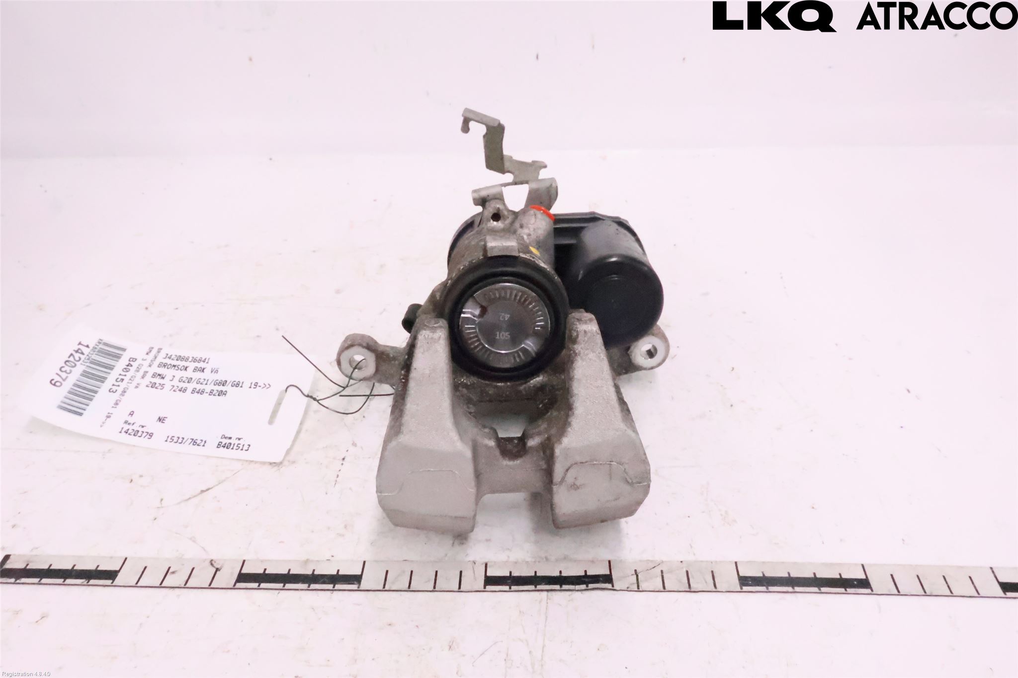 BMW 3 G20/G21/G80/G81 19- Bremsecaliper Bak Venstre