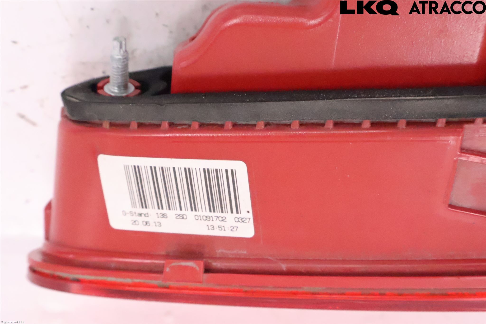 Audi A4 12-15 Baklykt Høyre  På Luke(Indre)