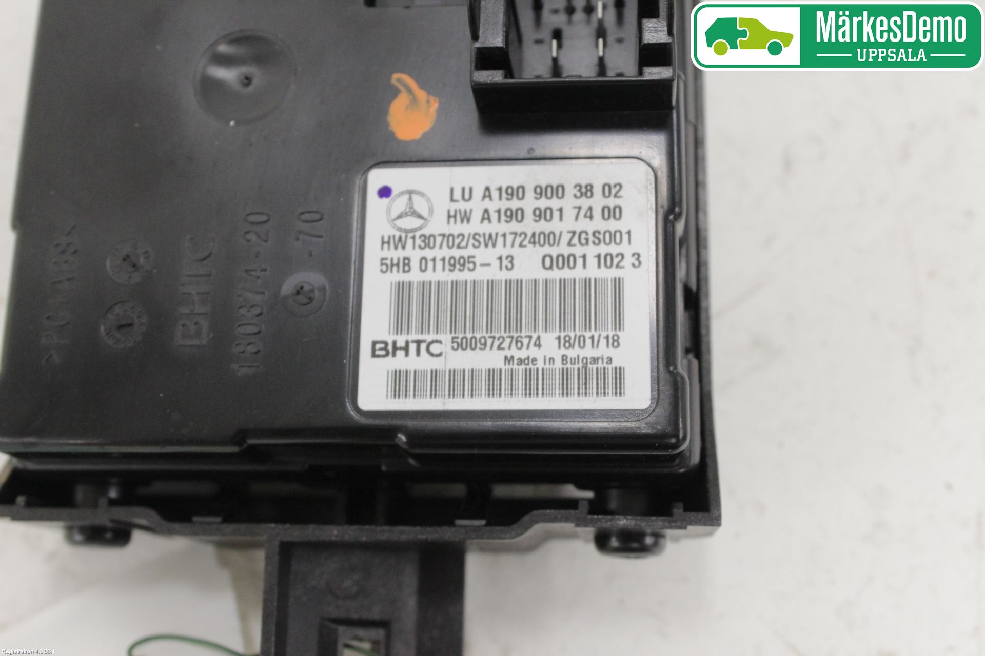 Mercedes-Benz MB AMG GT (C190/R190) 14-22 Varme Ac Betjening-Display
