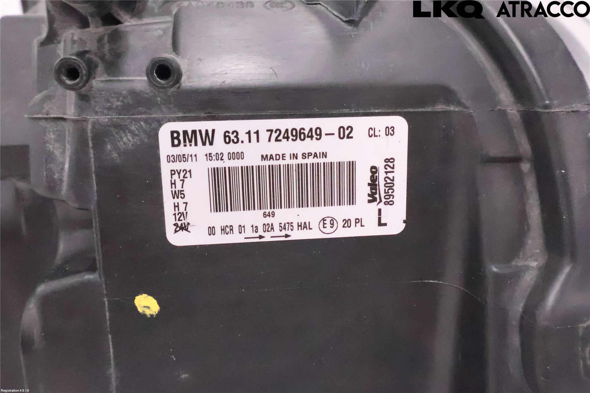 BMW 1 E87/81 5D/3D 03-11 Frontlykt Venstre