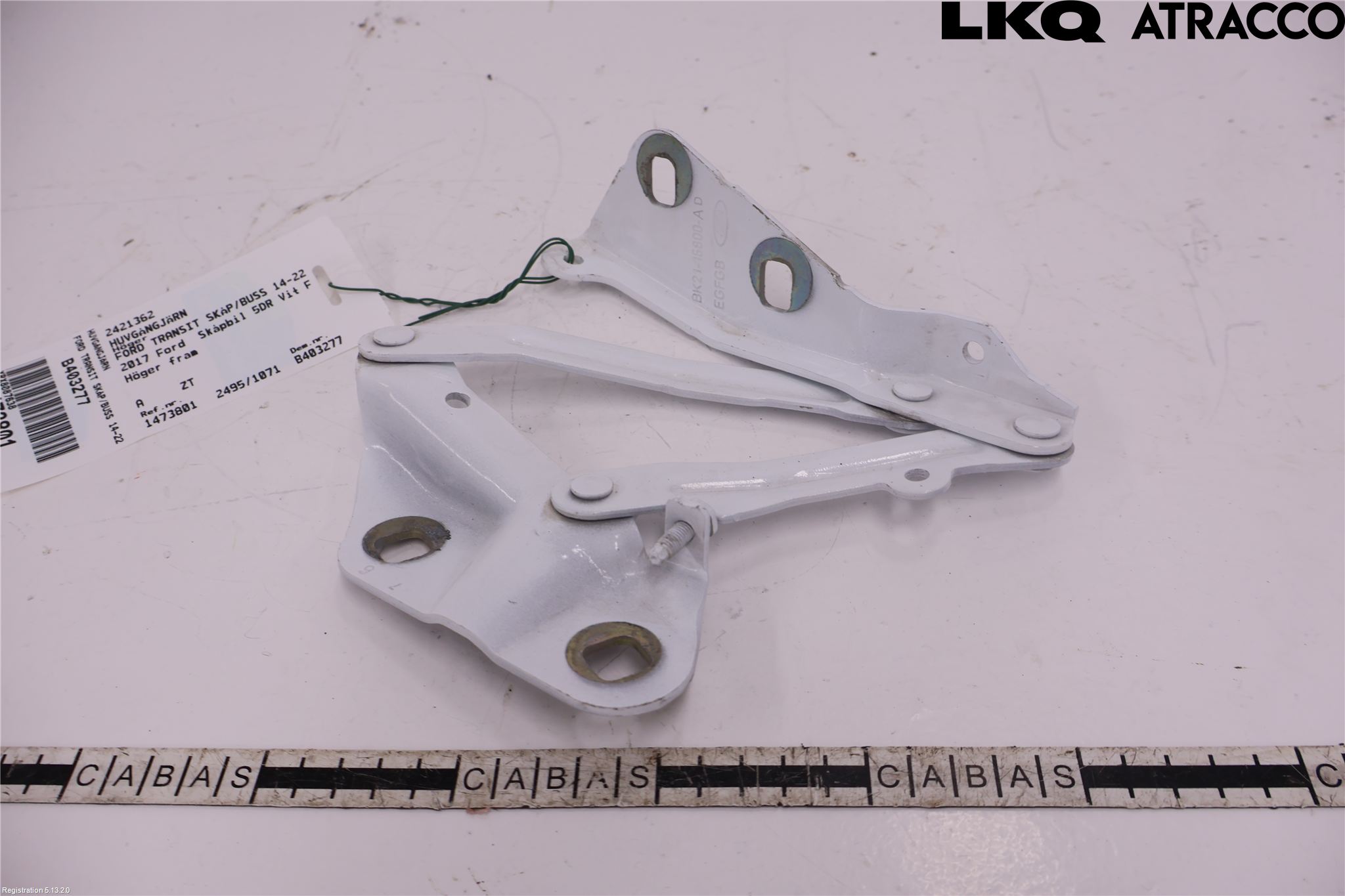 Ford TRANSIT SKÅP/BUSS 14-22 Panser Hengsel - Hengsler